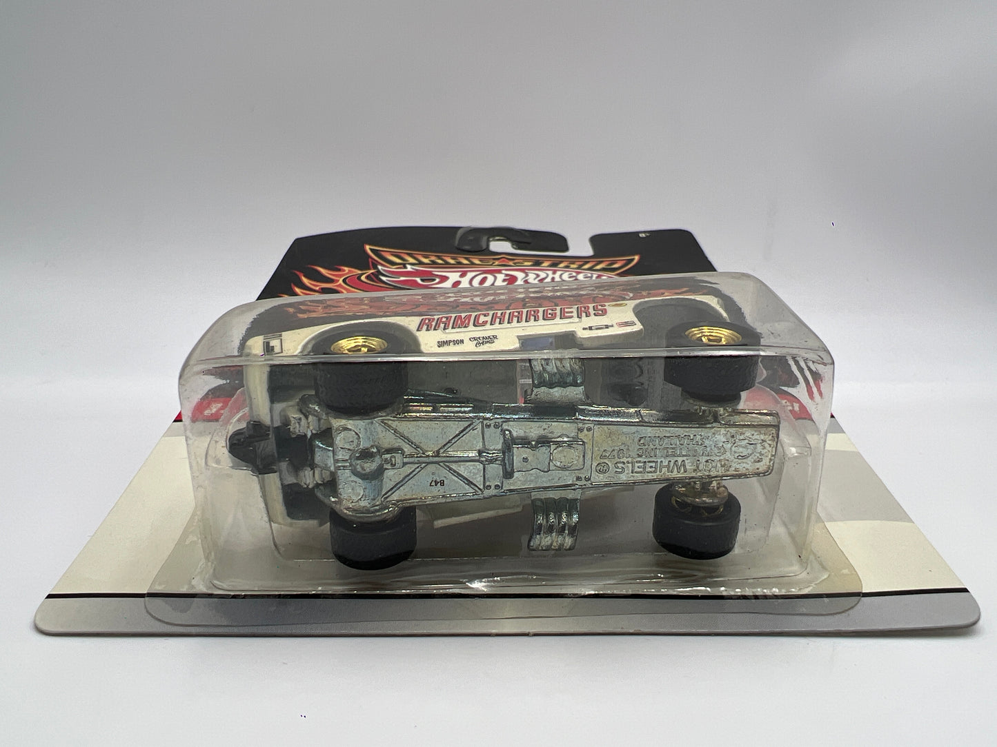 Hot Wheels Drag Strip Demons #3 Ramchargers Challenger W/Protector 1