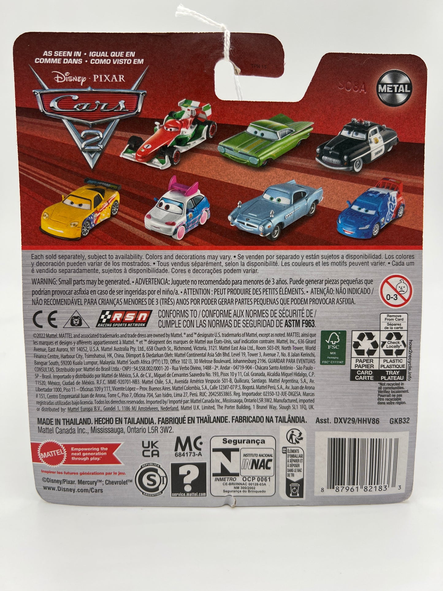 Disney Pixar Cars Holley Shiftwell Purple 141D