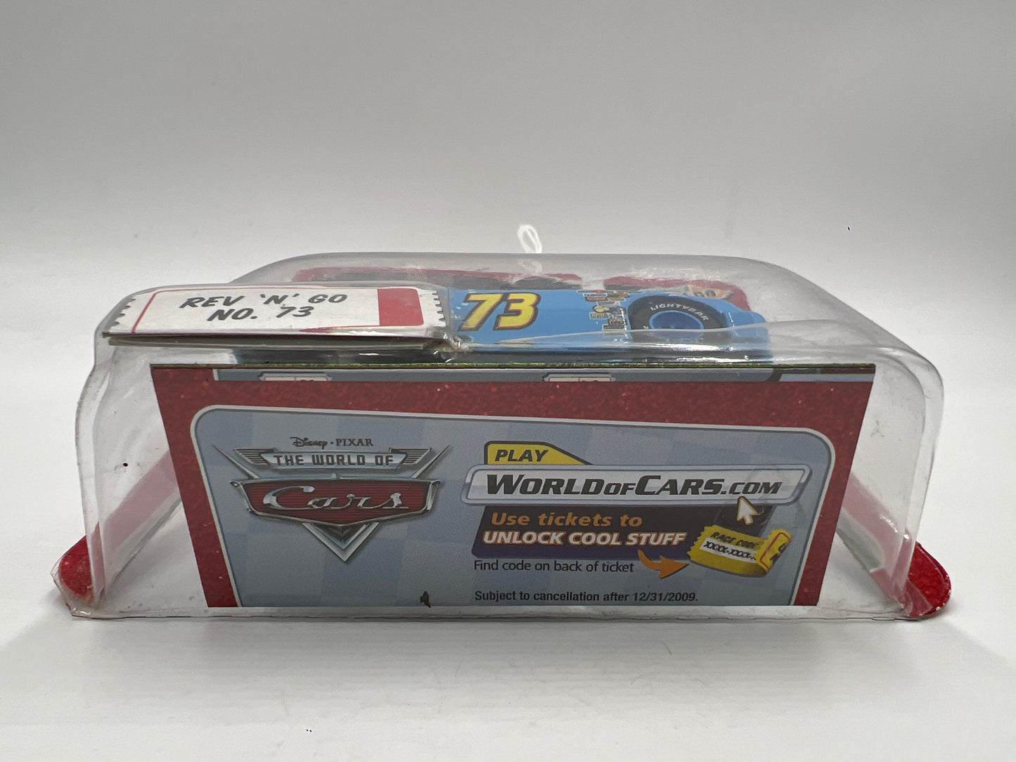 Disney Pixar The World Of Cars Rubber Tires Rev N Go No 73 138B