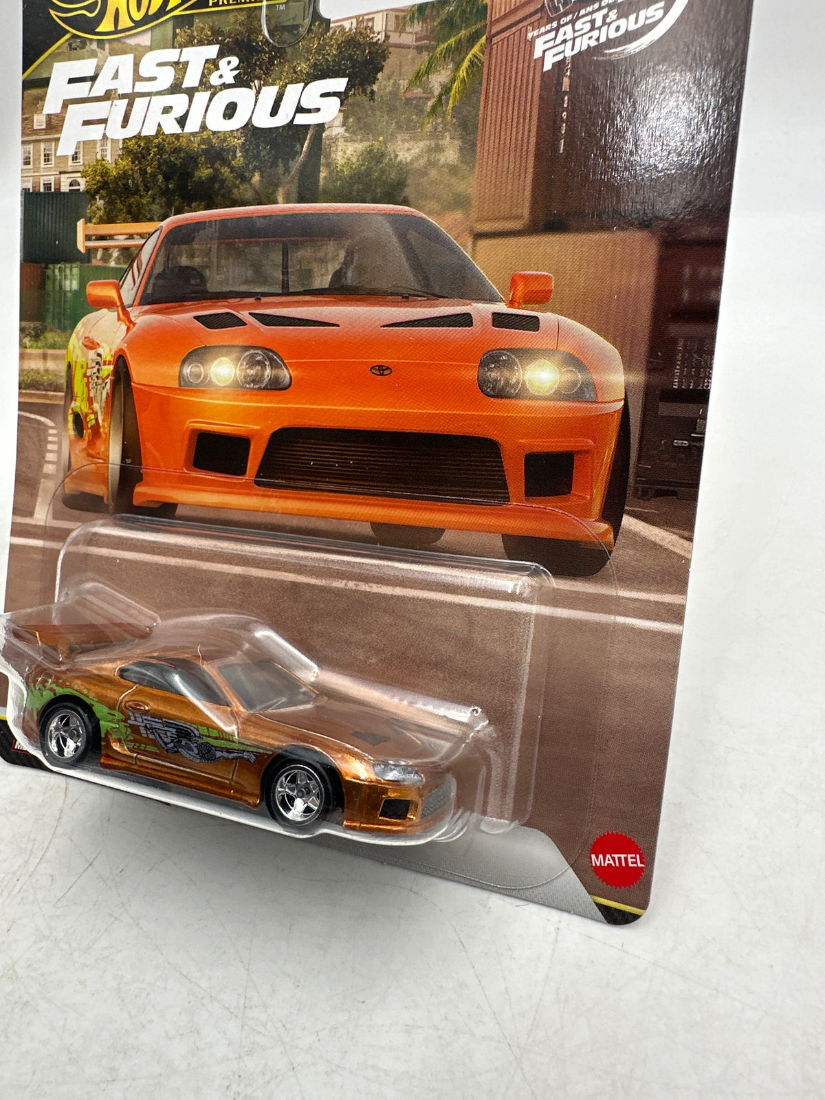 2026 Hot Wheels Fast & Furious 25th #1 CHASE Toyota Supra W/Protector