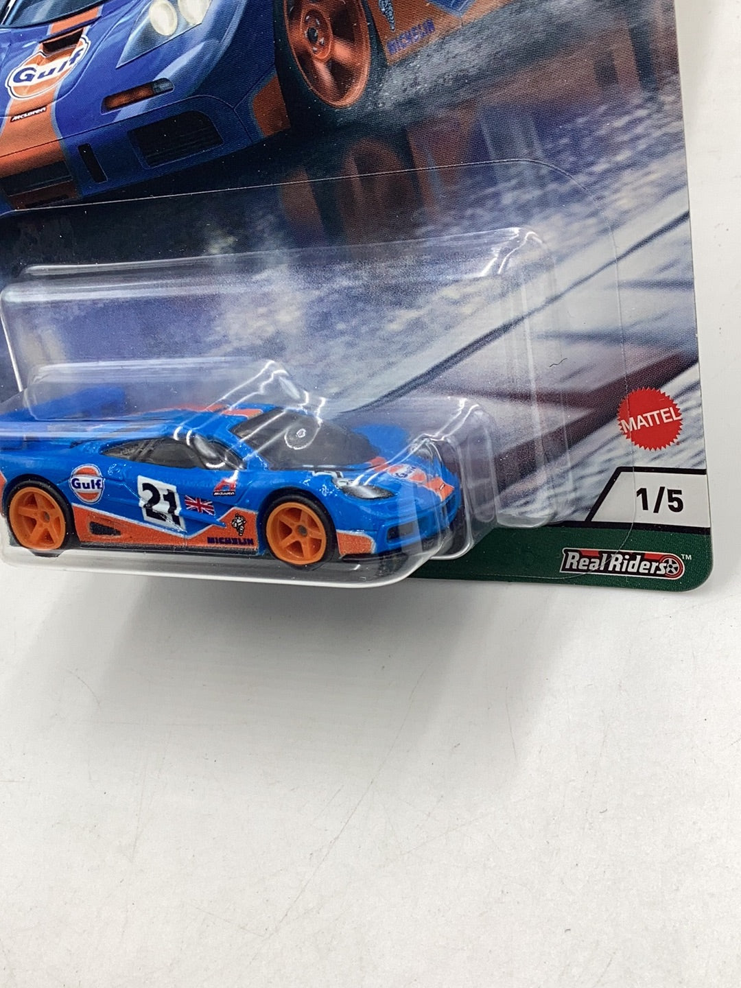 Hot wheels British Horse Power 1/5 Gulf McLaren F1 GTR