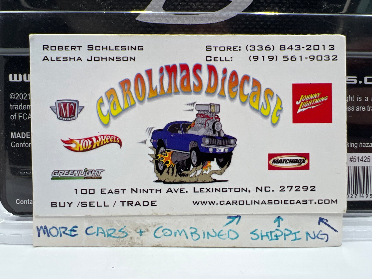 Greenlight Mijo Exclusives 1/300 CHASE 2018 Dodge Charger SRT Hellcat White