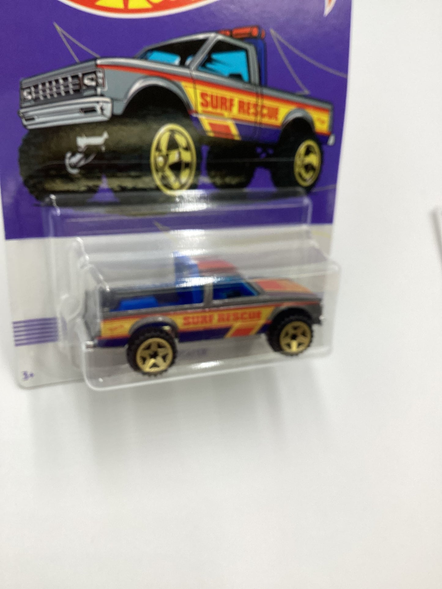 Hot Wheels American Truck Series Path Beater Silver #6 Walmart Exclusive 154A