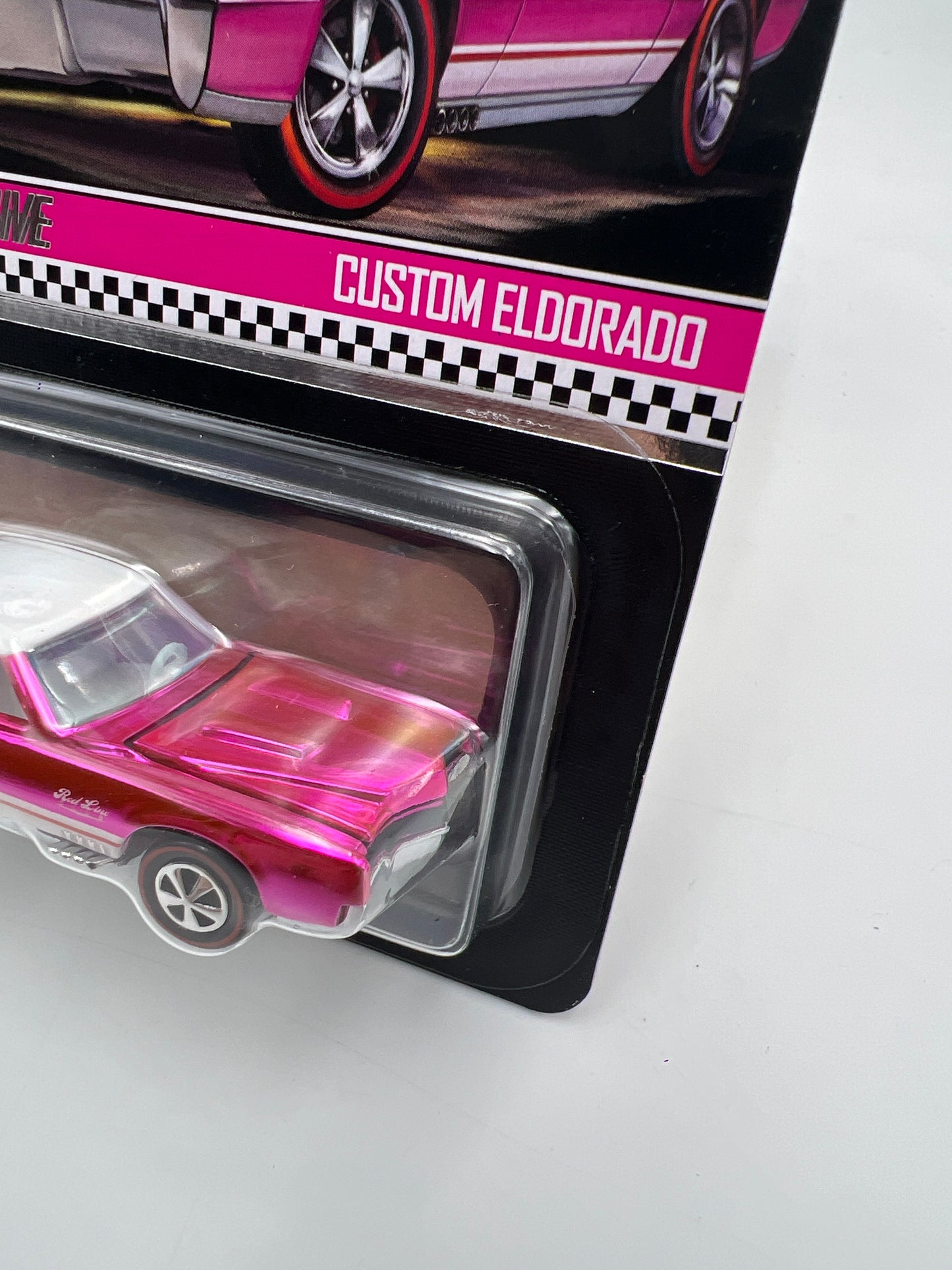 2021 Hot Wheels RLC Club Exclusive Custom Eldorado Pink W/Protector