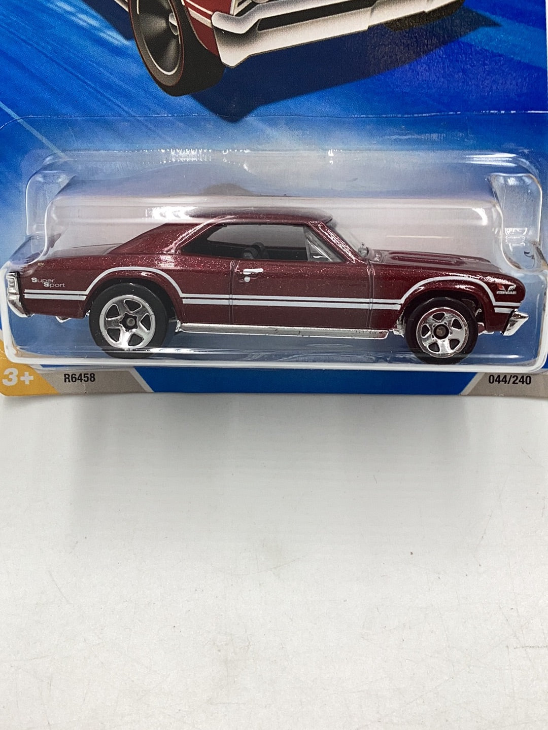 2010 Hot Wheels new models #44 67 Chevelle SS 396 maroon