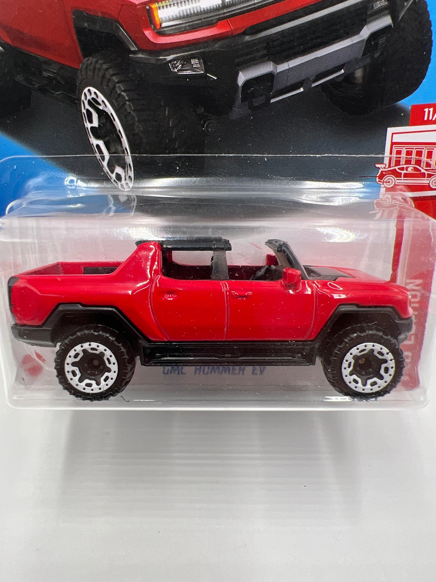 2023 Hot Wheels Target Exclusive Red Edition #116 GMC Hummer EV Red