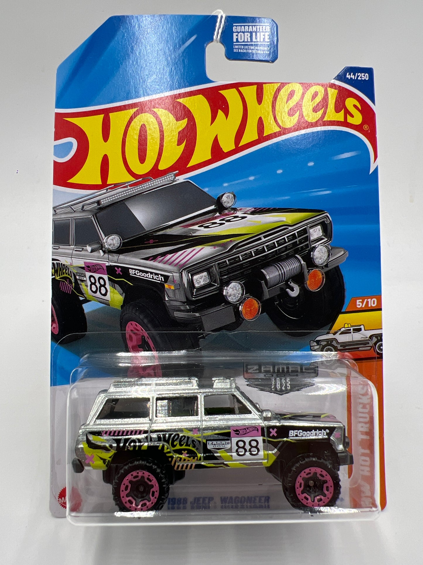 2025 Hot Wheels E Case Walmart Exclusive Zamac 004 #44 1988 Jeep Wagoneer 144D