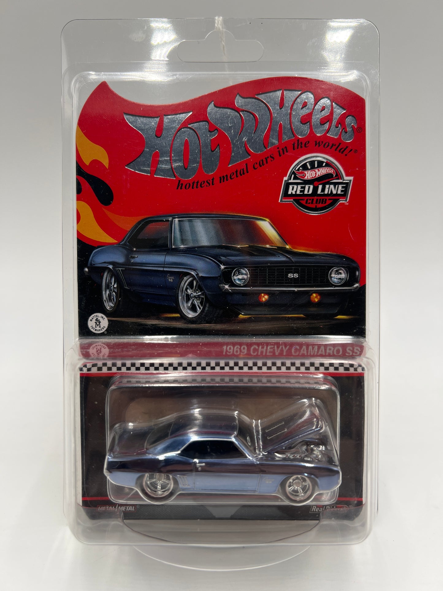 2023 Hot Wheels RLC 1969 Chevy Camaro SS Blue W/Protector