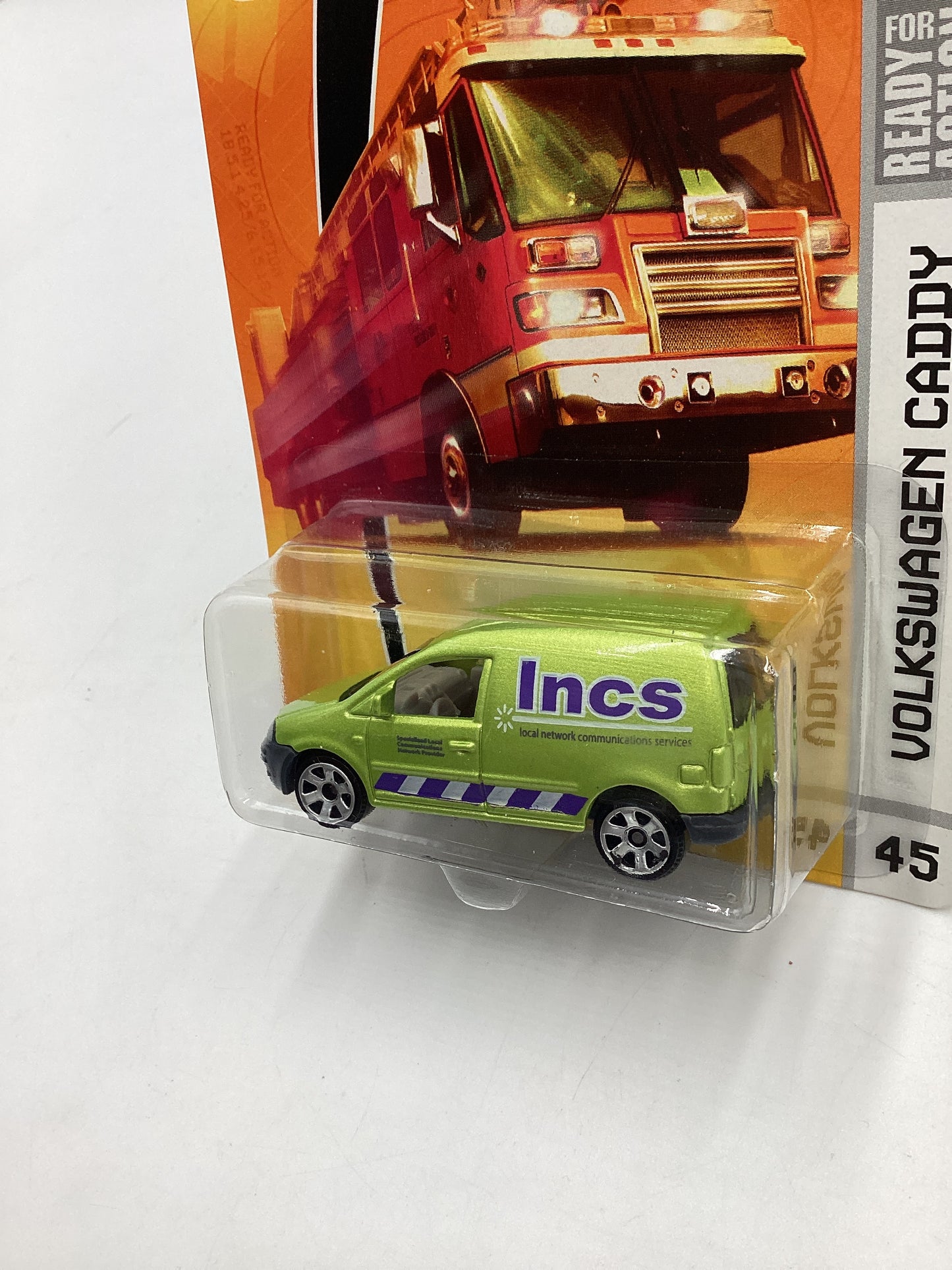 Matchbox City Action #45 Volkswagen Caddy green 207G