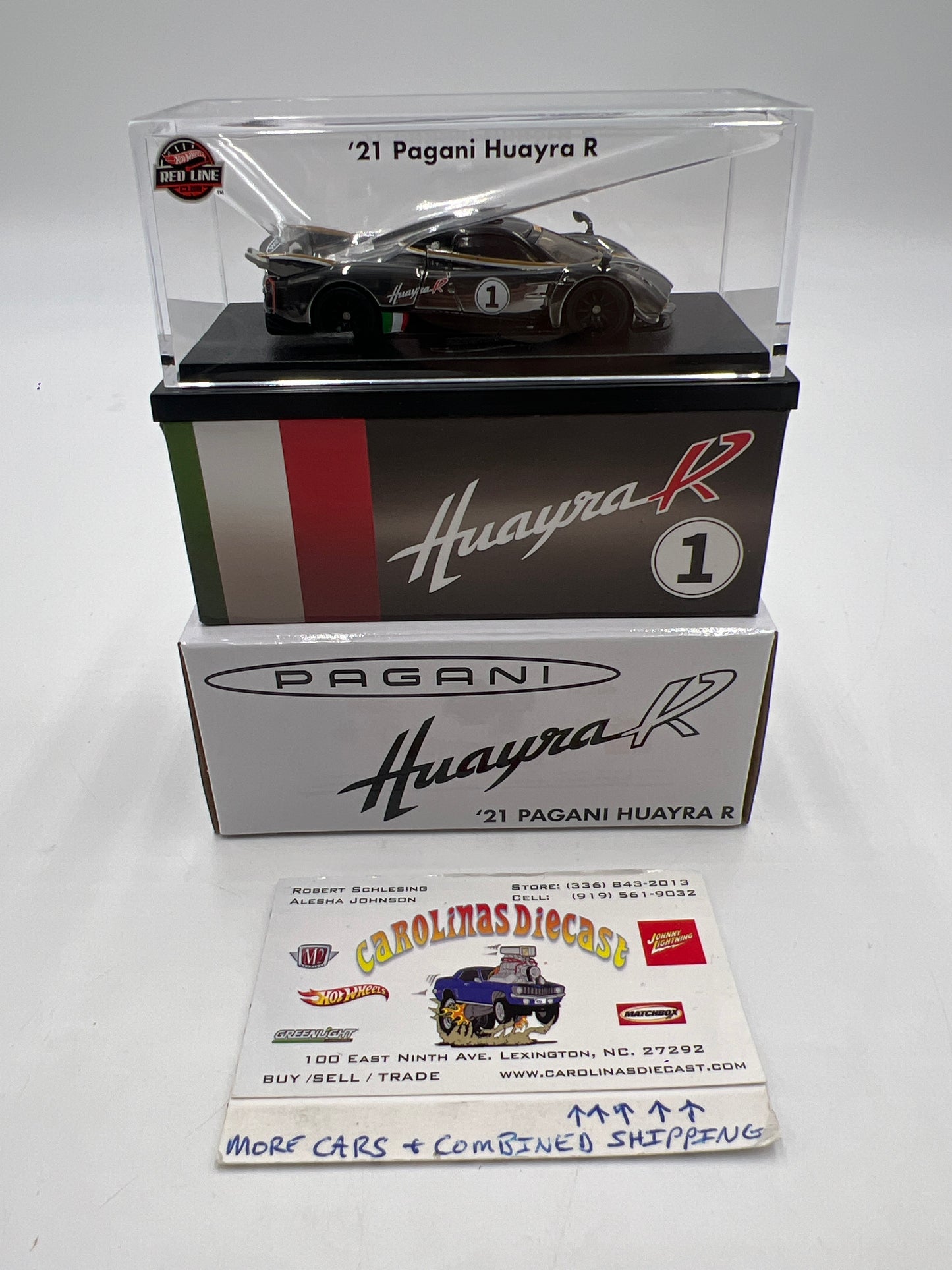 2024 Hot Wheels RLC Acrylic 21 Pagani Huayra R