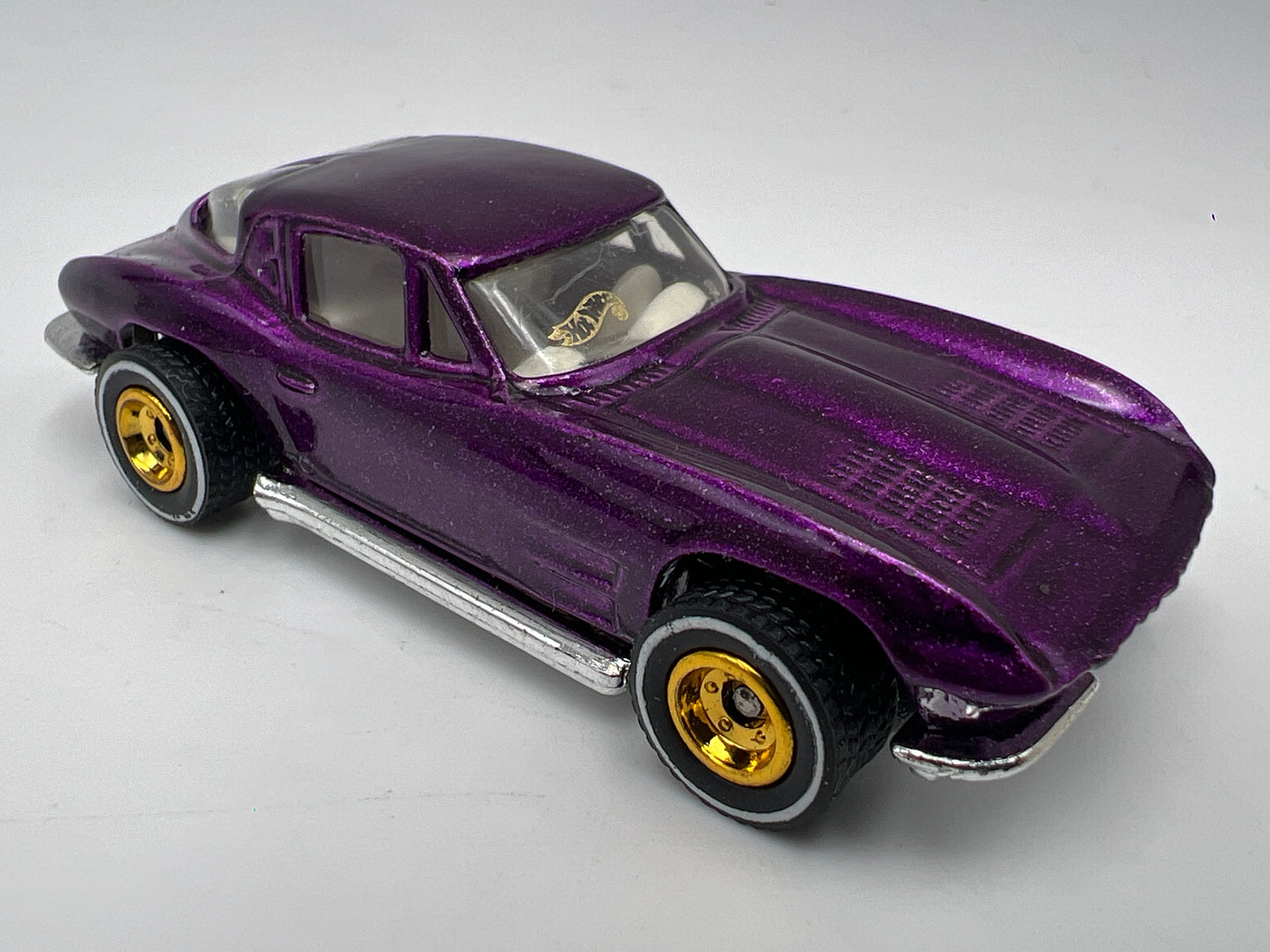 Hot Wheels FAO Schwarz History Of Hot Wheels II Set Split Window 63 Corvette Purple Loose