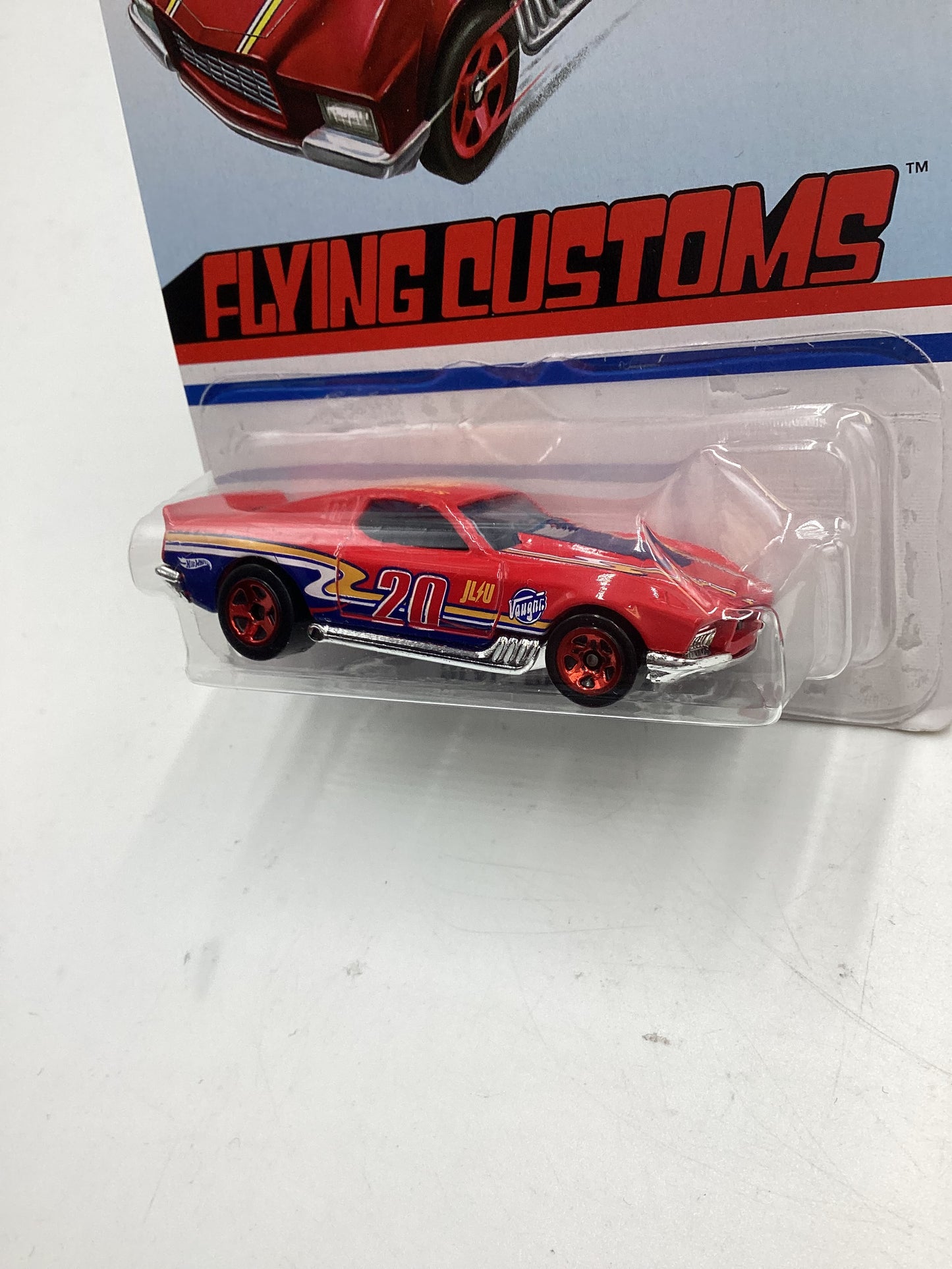Hot Wheels Target Exclusive Flying Customs Blvd. Bruiser Red 156P
