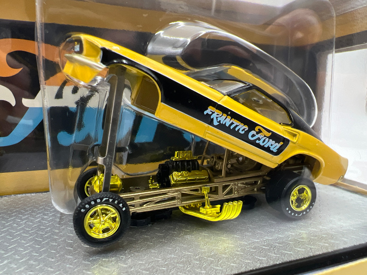 2025 M2 Machines Auto Haulers CHASE 1969 Ford F-350 & Mustang Funny Car Frantic Ford S44