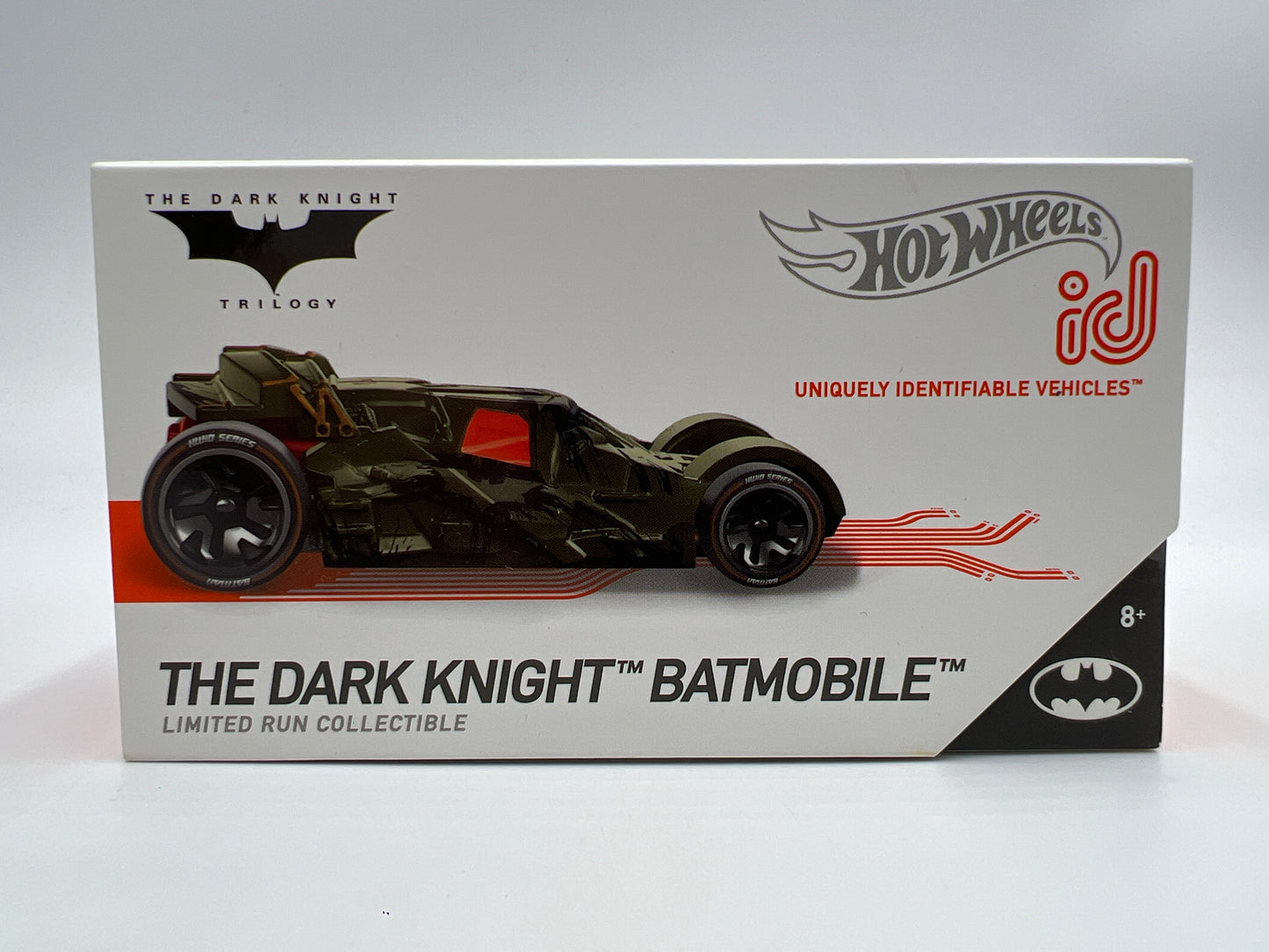 Hot Wheels iD Batman Series 1 #3 The Dark Knight Batmobile Dark Green Sealed