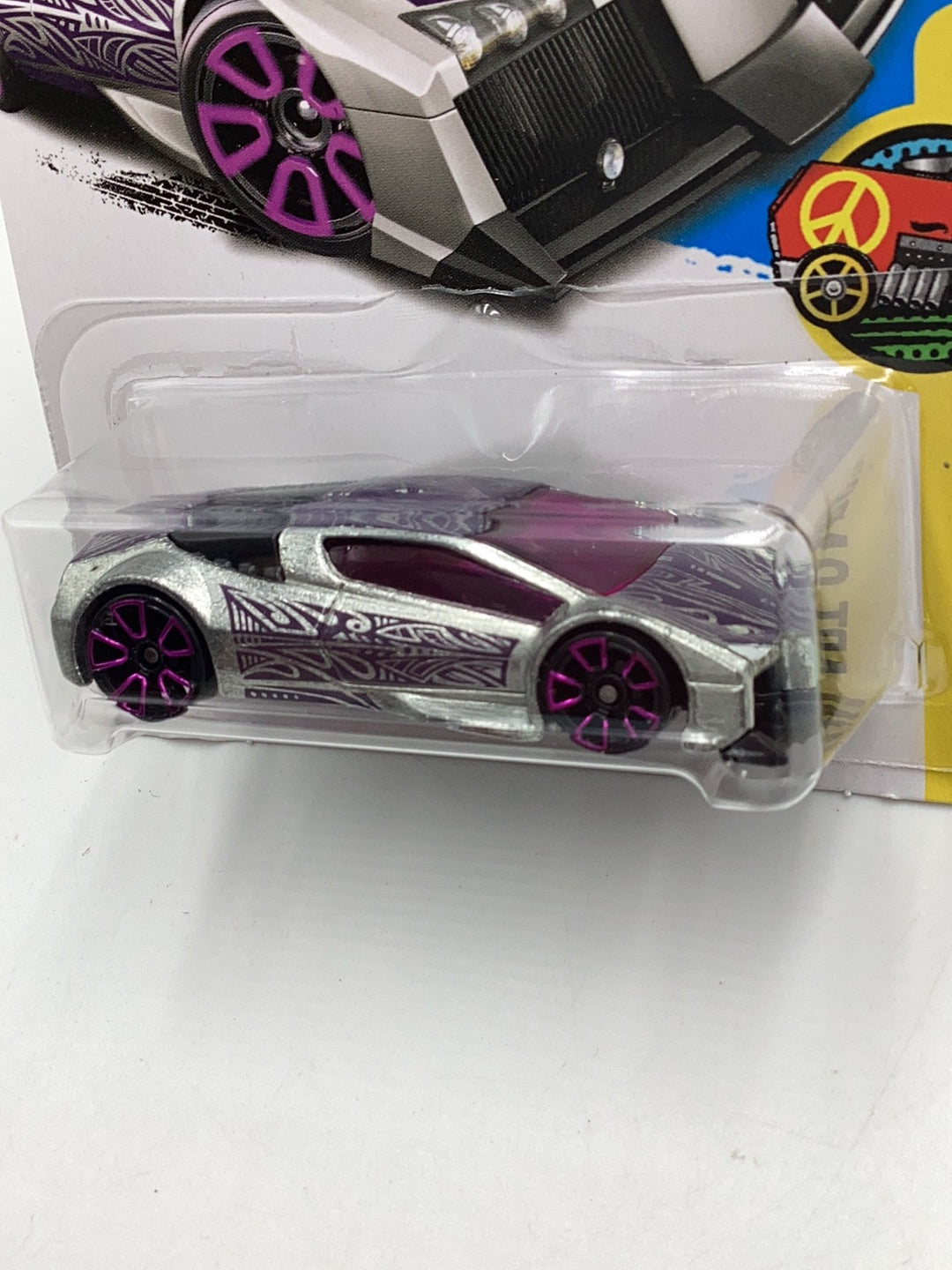 2017 Hot Wheels ZAMAC #6 ZOTIC factory sealed sticker 144E