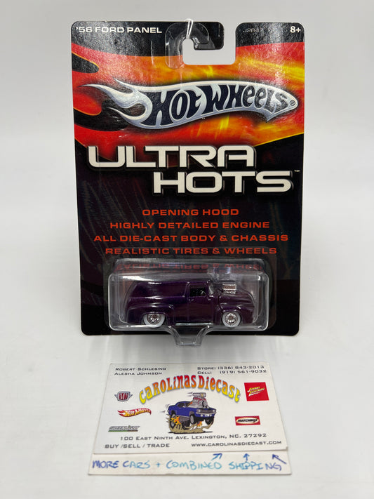Hot Wheels Premium Ultra Hots 56 Ford Panel Purple Loose Blister 245L