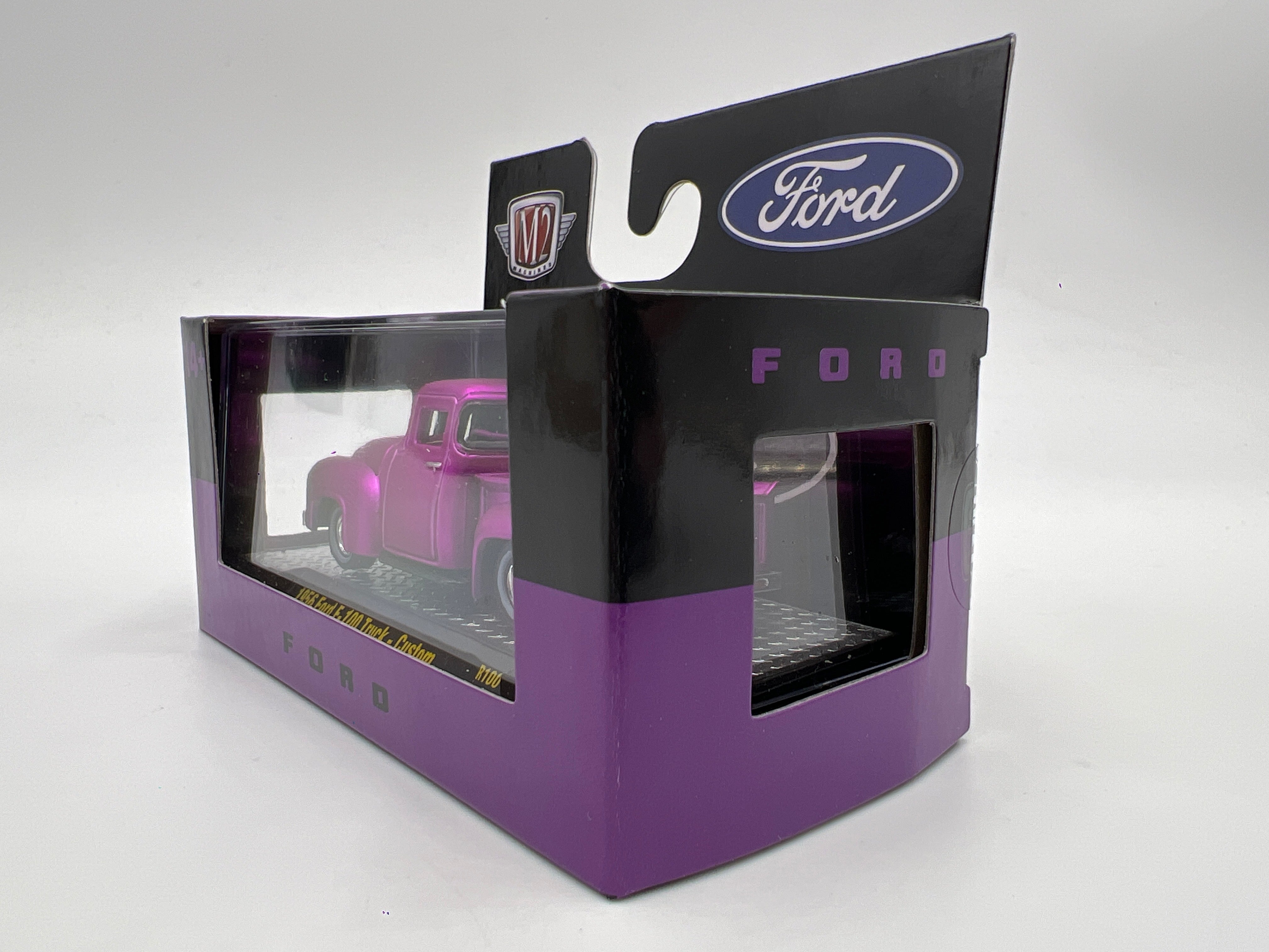 2025 M2 Machines Auto-Thentics 1956 Ford F-100 Truck Custom Purple