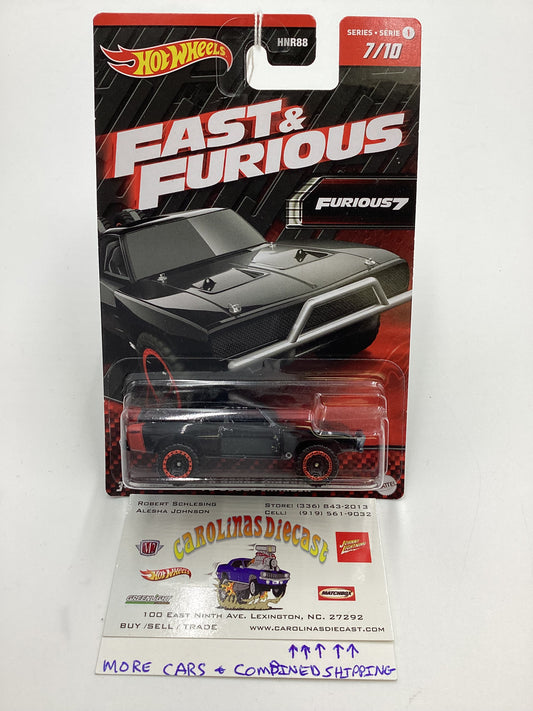 Hot Wheels Fast and Furious Series 1  #7 70 Dodge Charger 73E