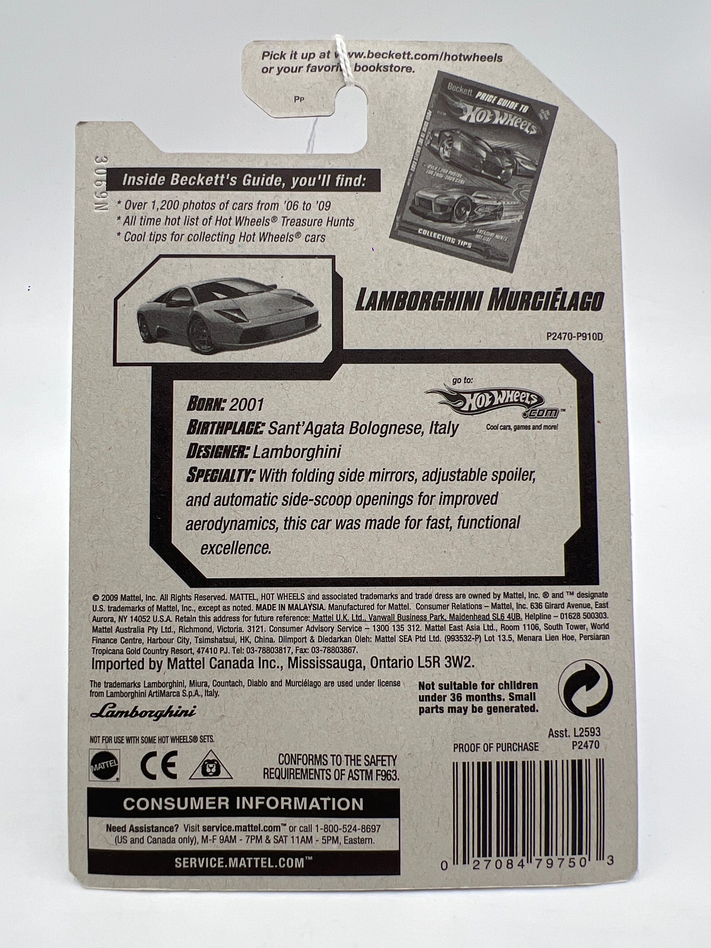 2009 Hot Wheels Dream Garage #150 Lamborghini Murcielago Orange 102G