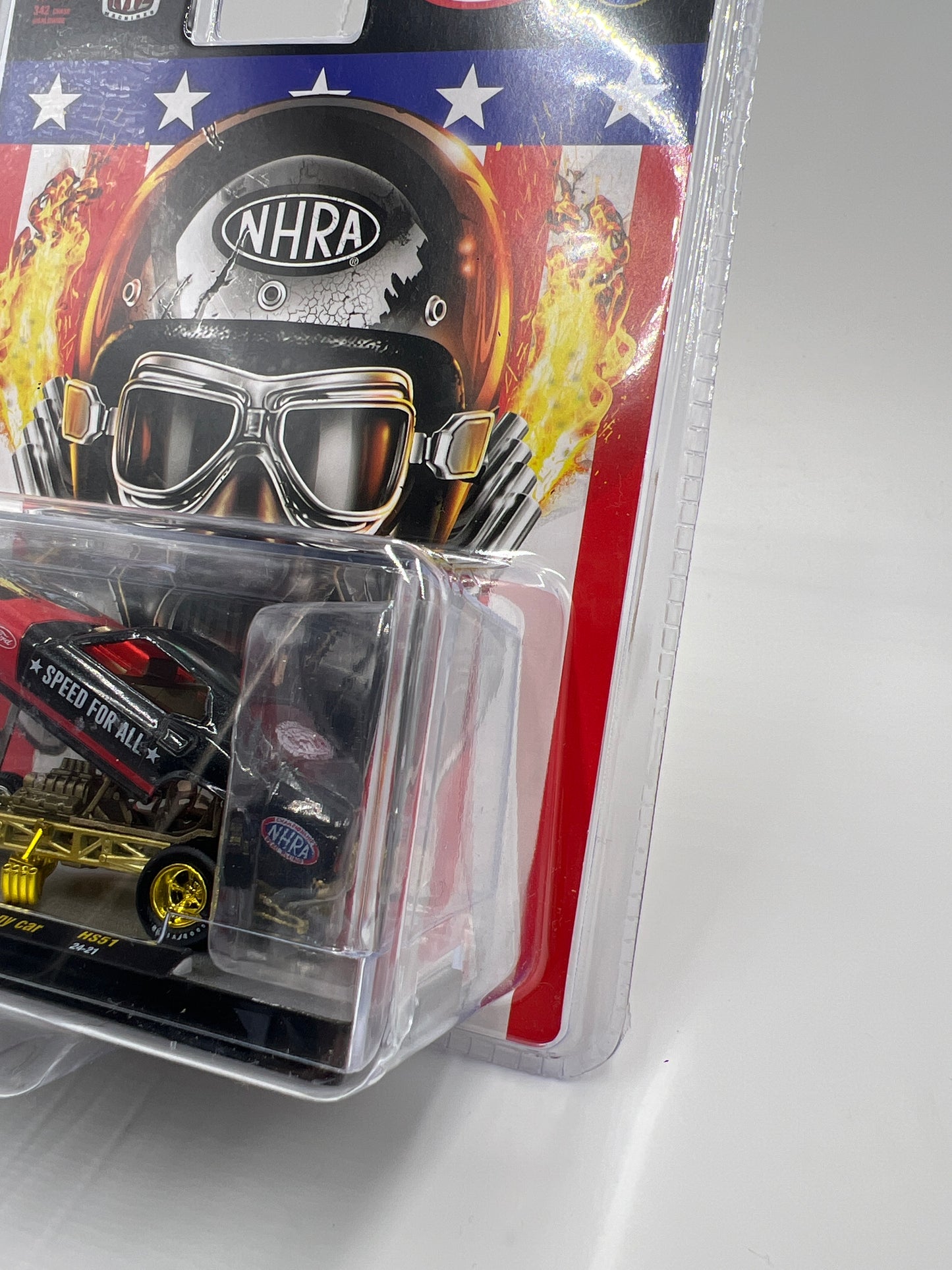 M2 Machines Hobby Release CHASE 1/342 1969 Ford Mustang NHRA Funny Car Black HS51