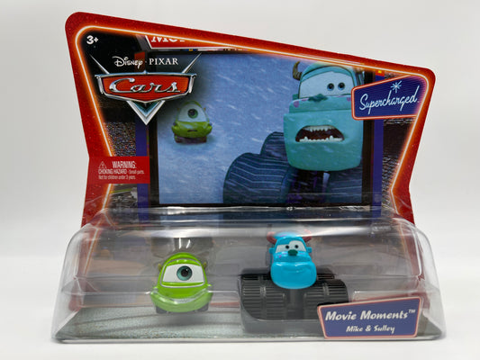 Disney Pixar Cars Supercharged 2 Pack Movie Moments Mike & Sully