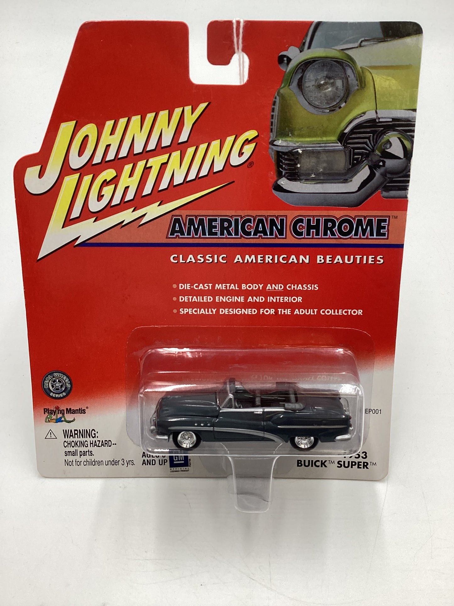 Johnny Lightning American Chrome 1953 Buick Super Gray 185D