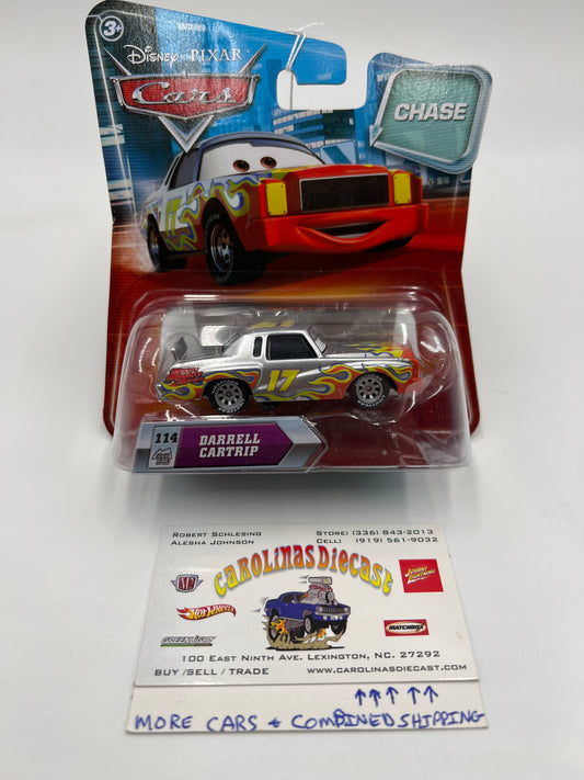 Disney Pixar Cars #114 Chase Darrell Cartrip Silver 142A