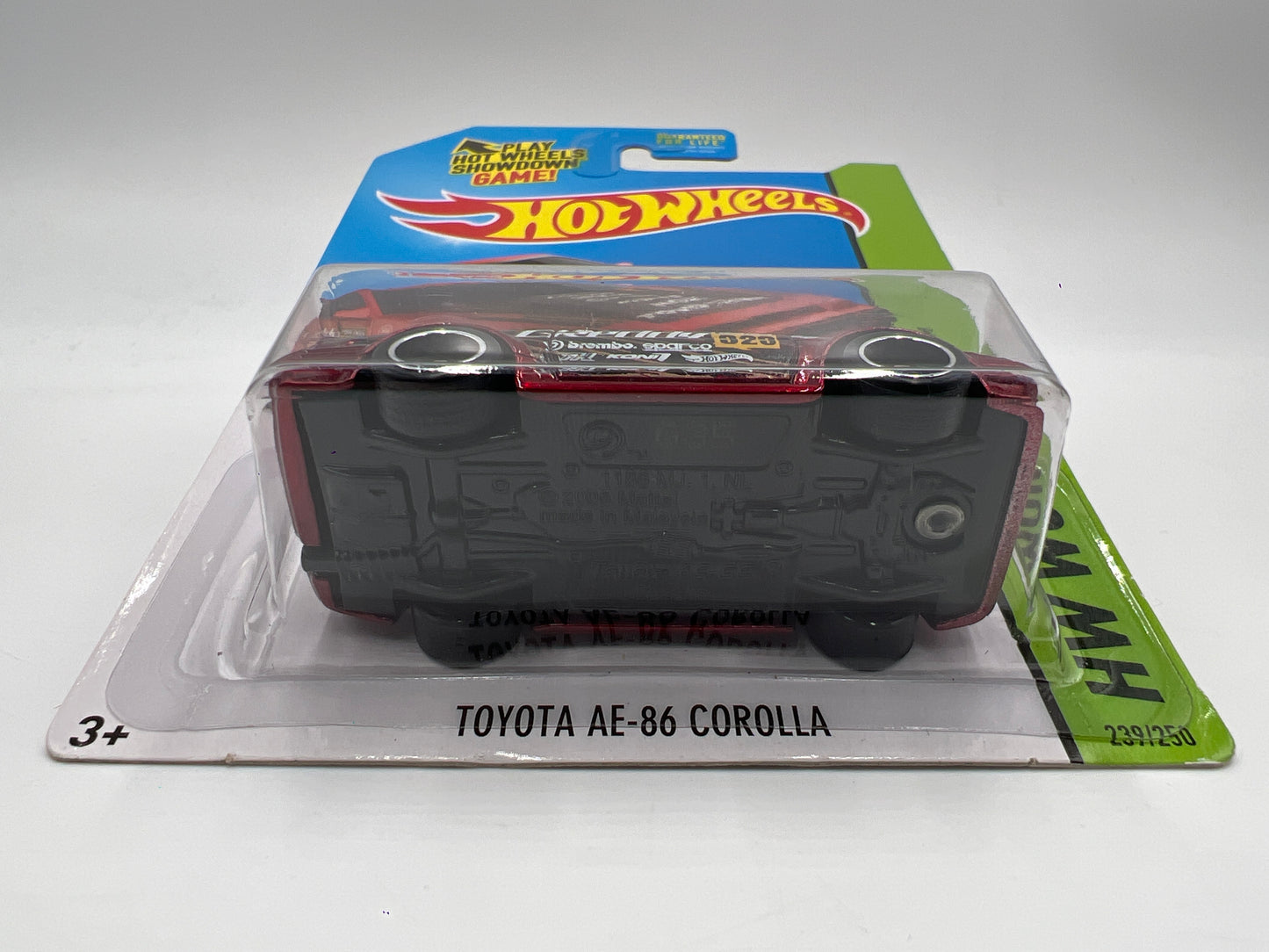 2015 Hot Wheels Super Treasure Hunt #239 Toyota AE-86 Corolla Red W/Protector