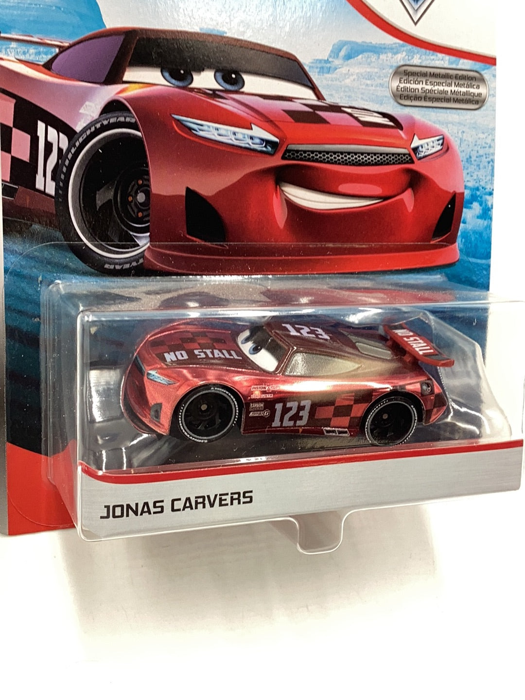 Disney Pixar Cars Metallic Jonas Carvers 138A