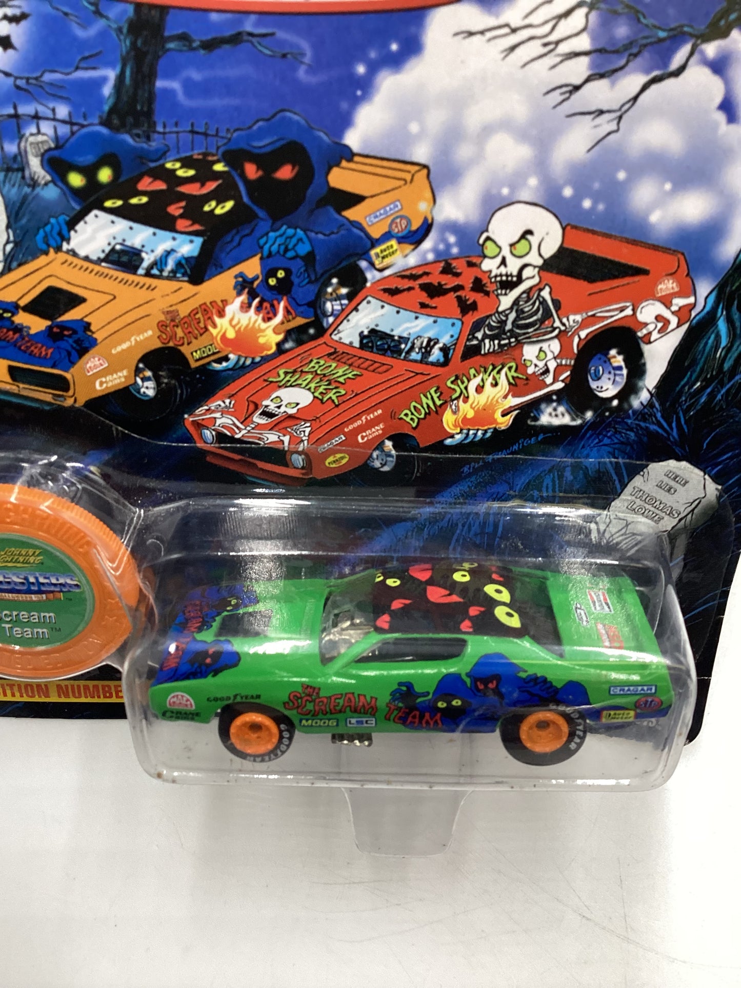 Johnny Lightning Dragsters Halloween 97 Scream Team Green #6927/15000 186C