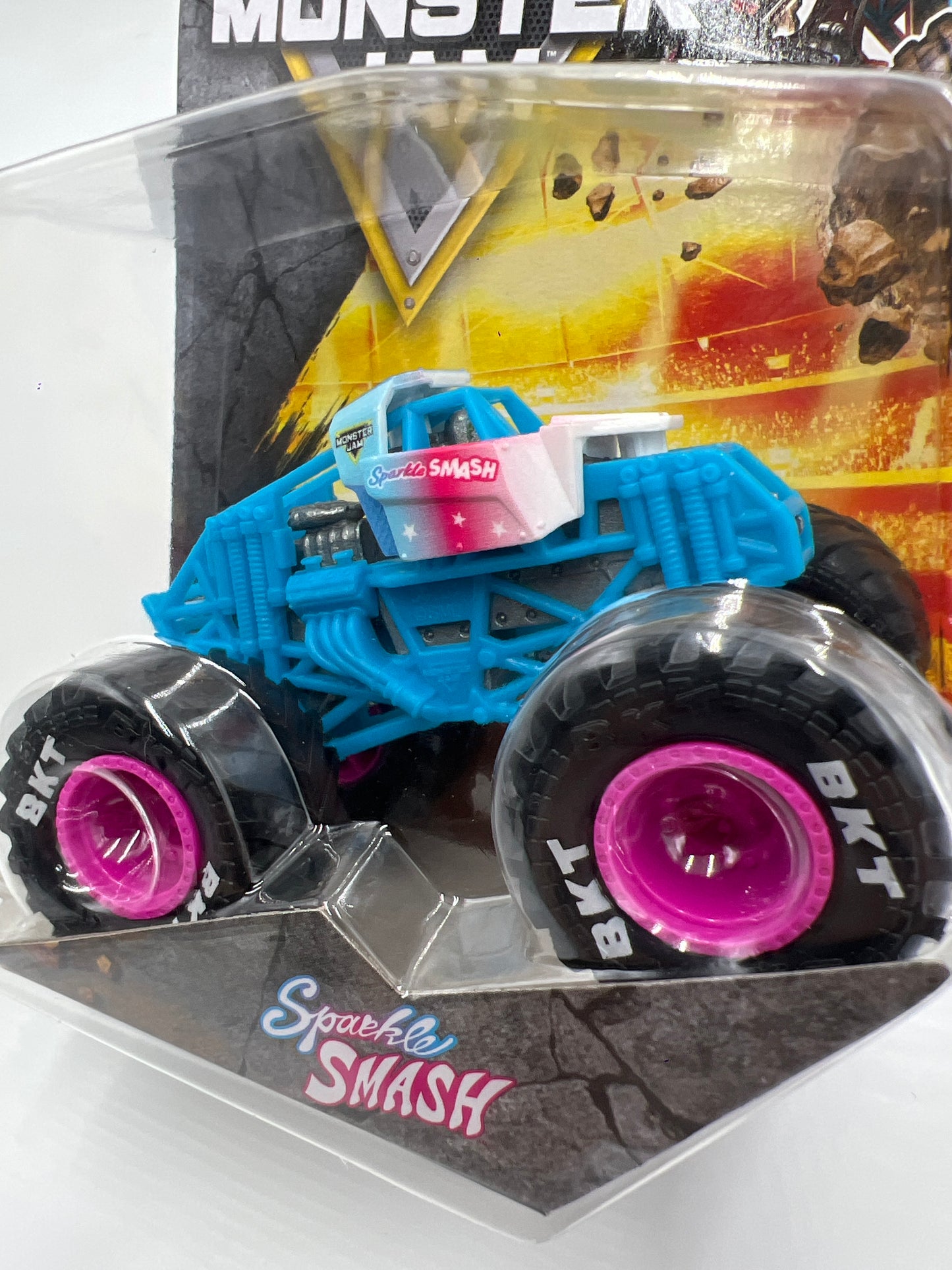 2025 Monster Jam Series 42 CHASE Training Trucks Sparkle Smash