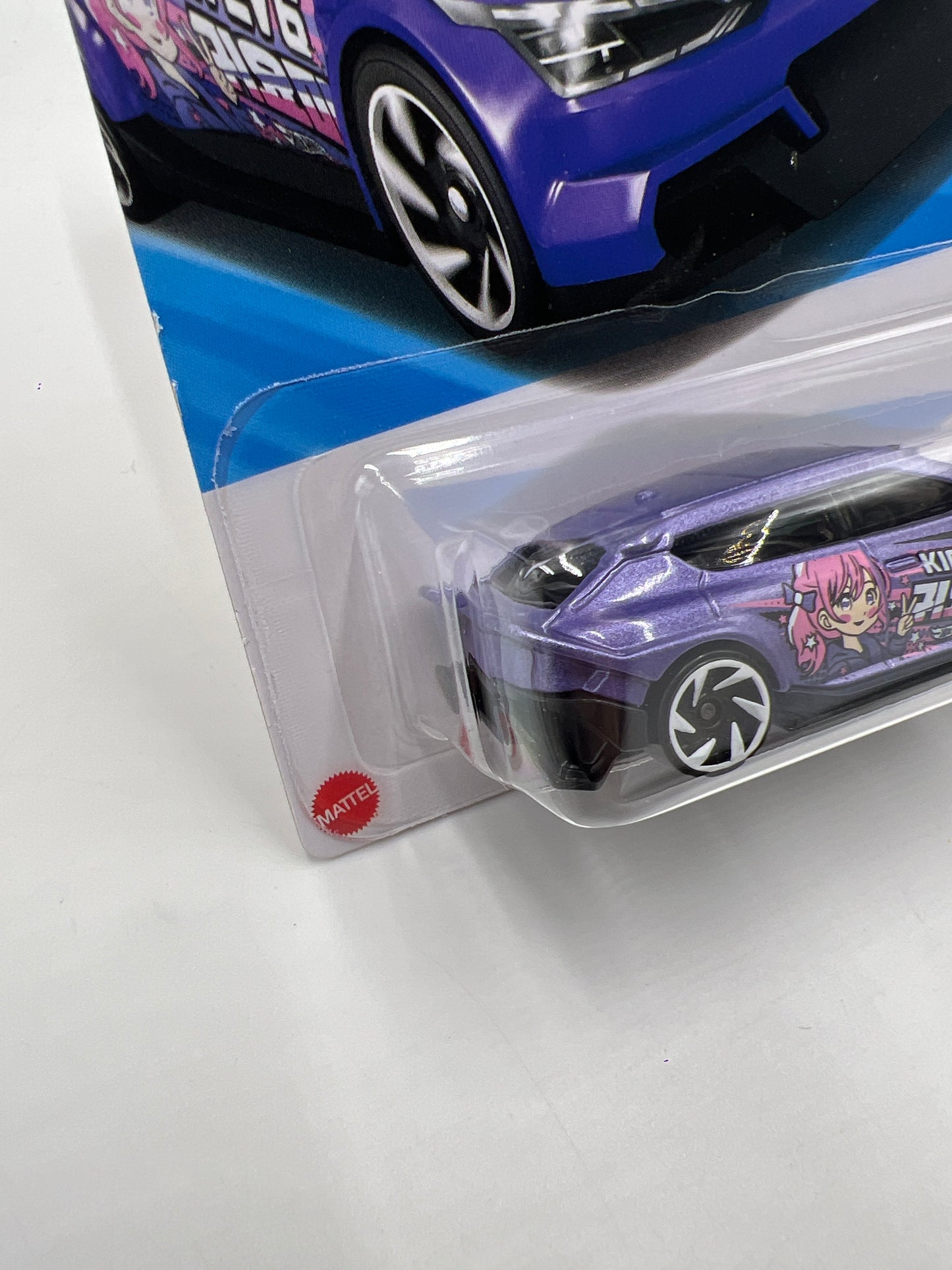 2025 Hot Wheels F Case HW EV #120 Custom Kia EV6 Purple 114i