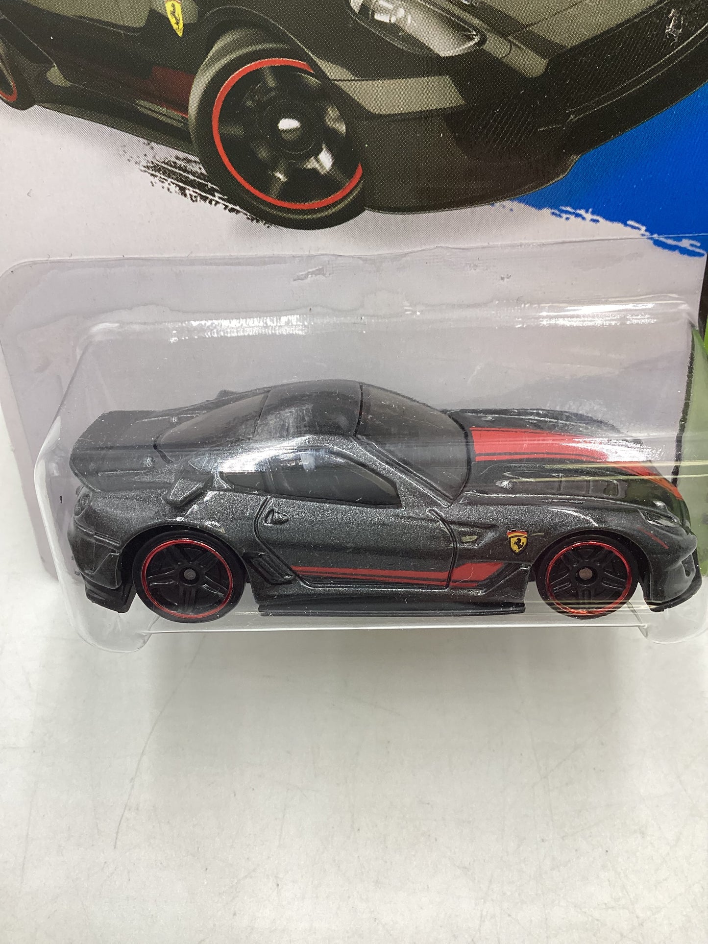 2015 Hot Wheels  #188 Ferrari 599XX Black with protector