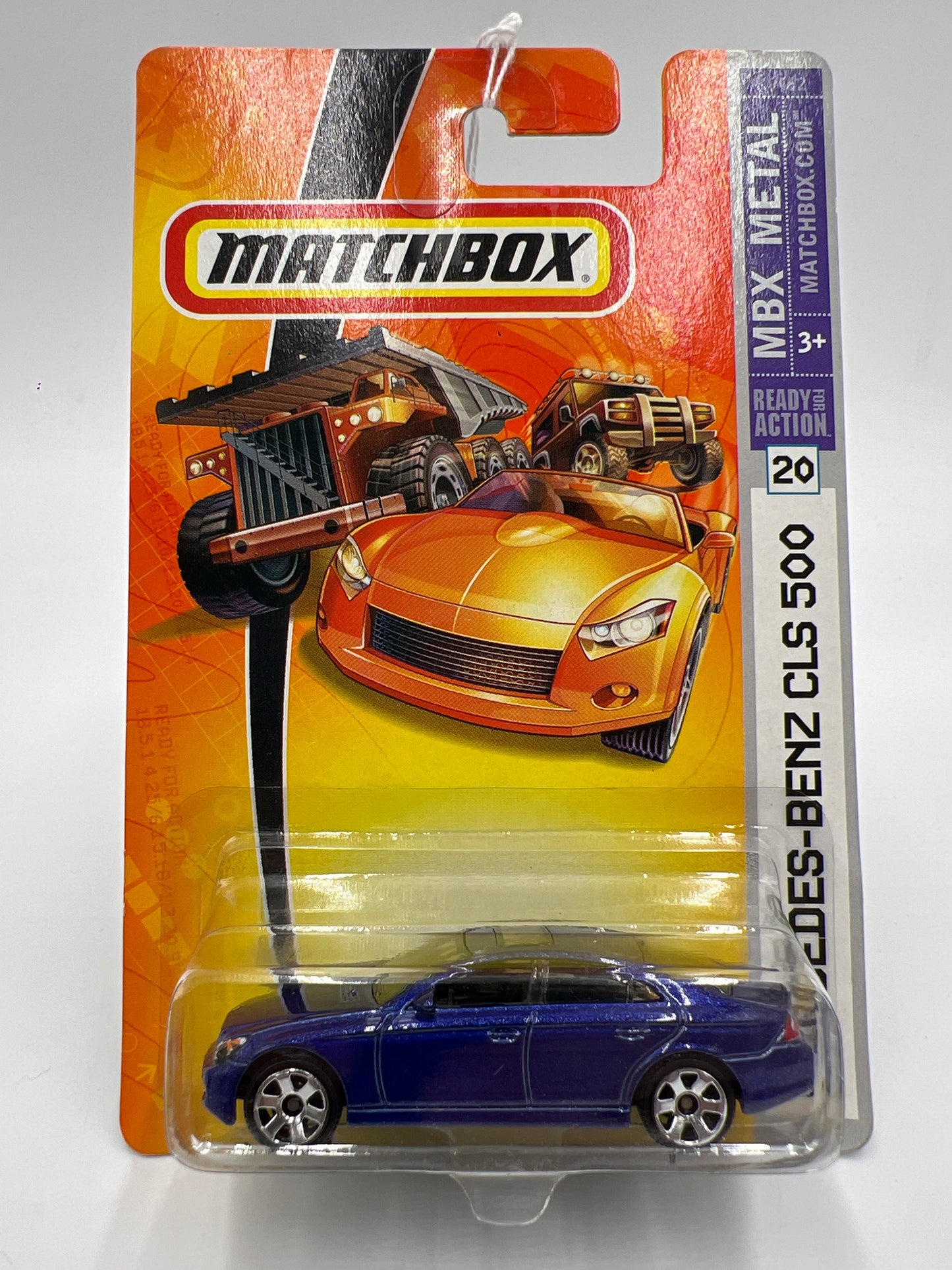 Matchbox MBX Metal #20 Mercedes-Benz CLS 500 Blue 207F