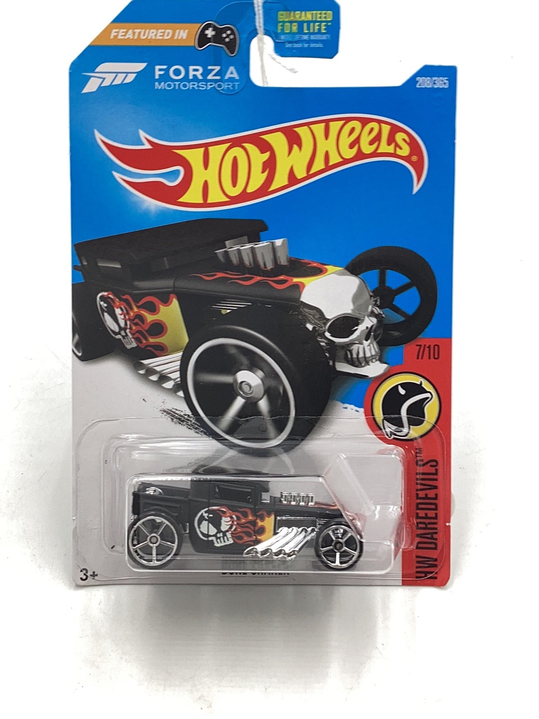 2017 hot wheels #208 Bone Shaker 56B