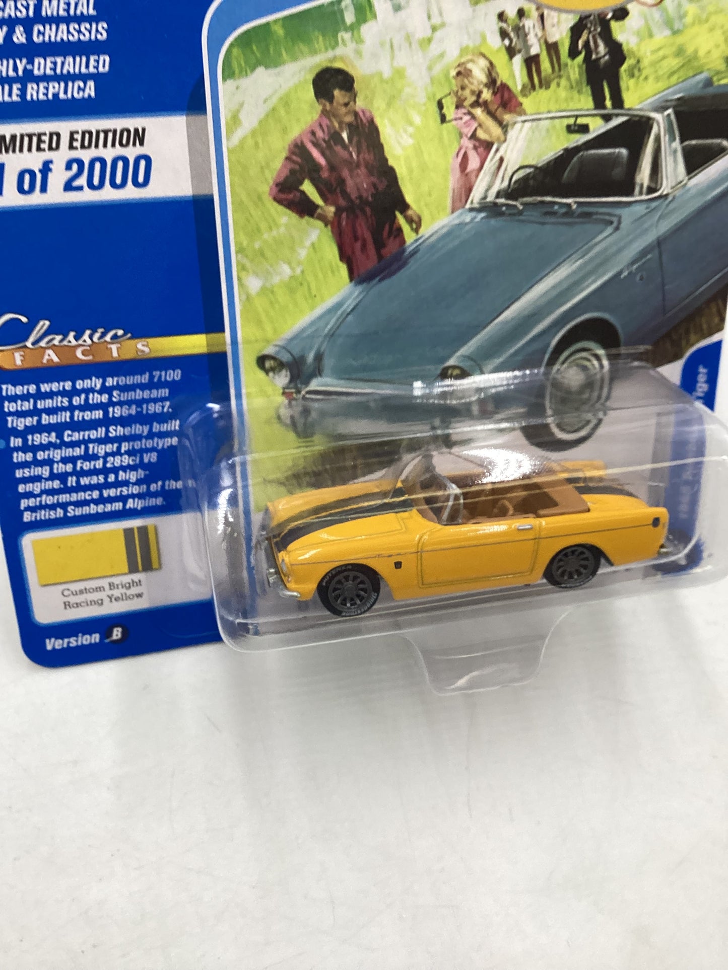 Johnny Lightning Classic Gold Collection Sunbeam 1965 Sunbeam Tiger 228D