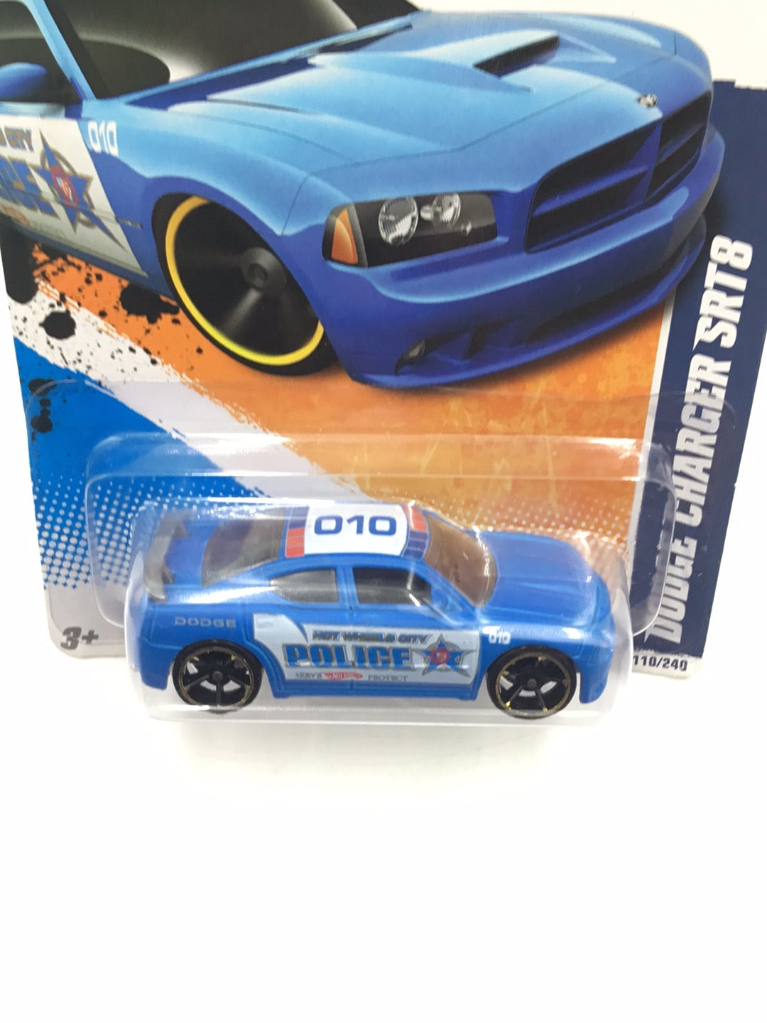 2011 Hot Wheels #110 Dodge Charger SRT8 S8