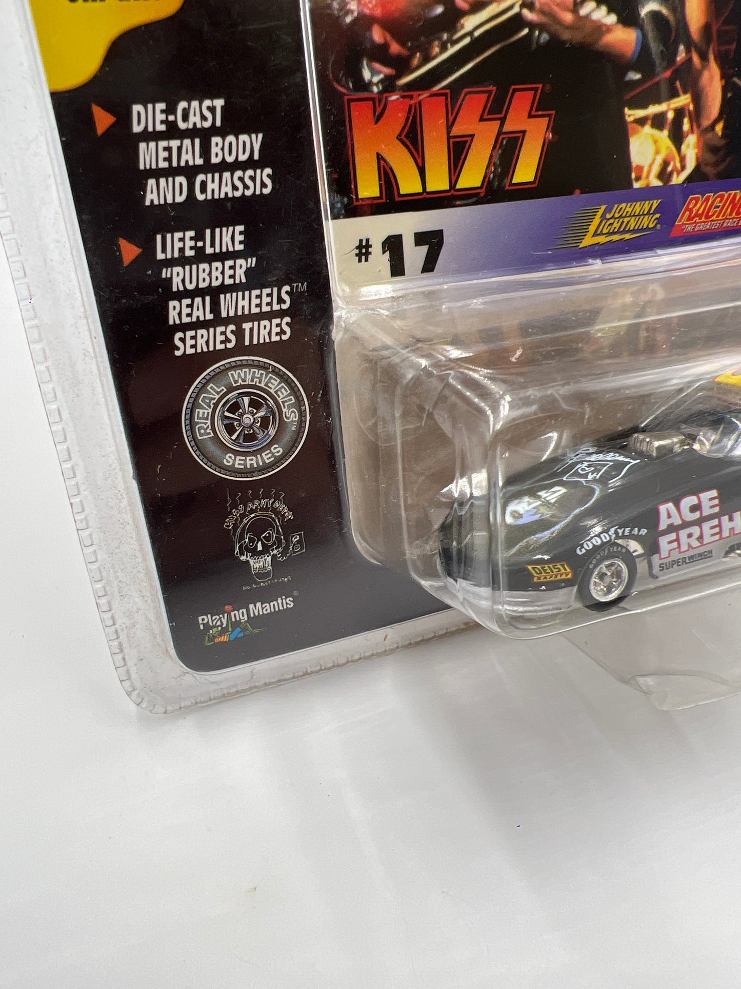 Johnny Lightning Racing Dreams KISS #17 Ace Frehley Funny Car Black 223H