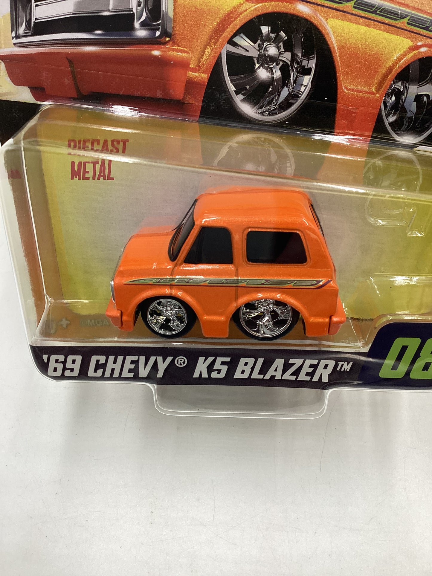 2024 Car Tuned Series 1 #8 69 Chevy K5 Blazer Orange 185A