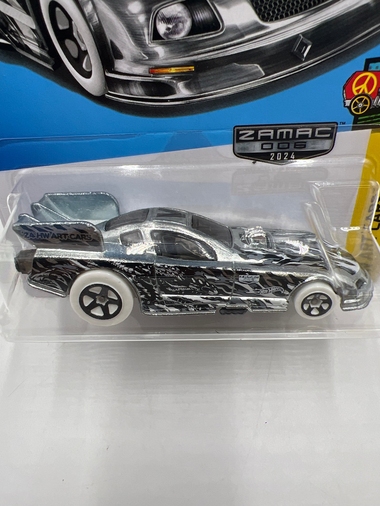 2024 Hot Wheels H Case #112 Zamac 006 Mustang Funny Car 146E