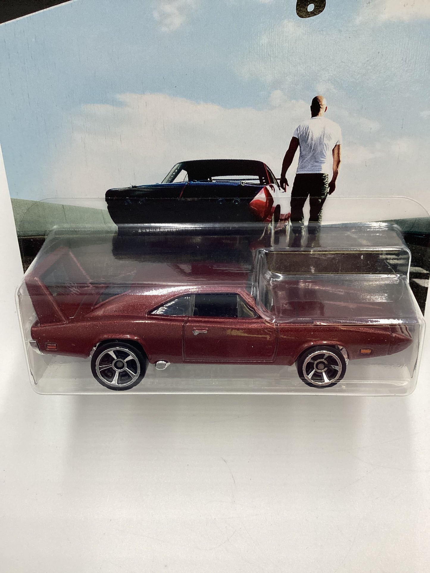 2016 Hot Wheels Fast & Furious #7 69 Dodge Charger Daytona Dark Red 70H