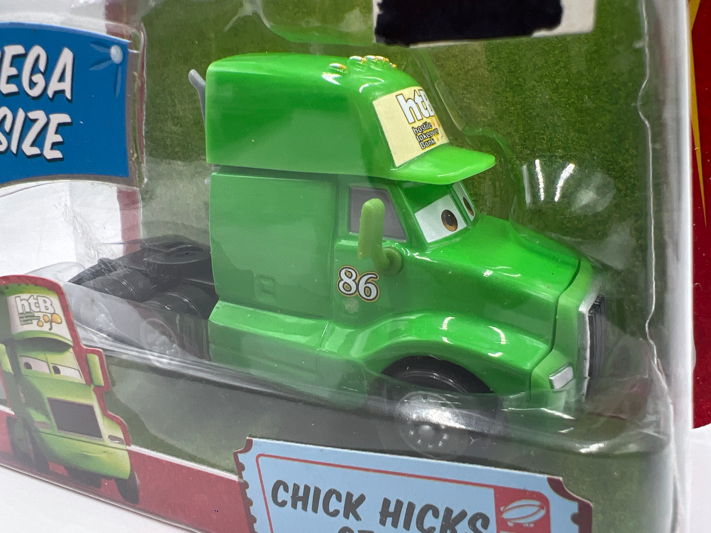 Disney Pixar The World Of Cars Race O Rama #8 Mega Size Chick Hicks Semi 141C