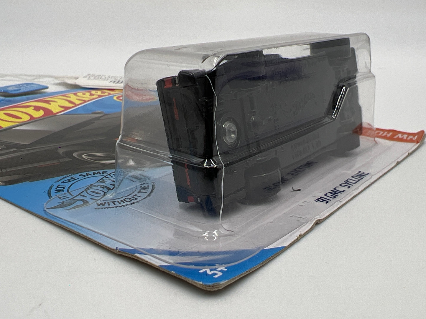2020 Hot Wheels Hot Trucks #150 91 GMC Syclone Black Cracked/Loose Blister SR