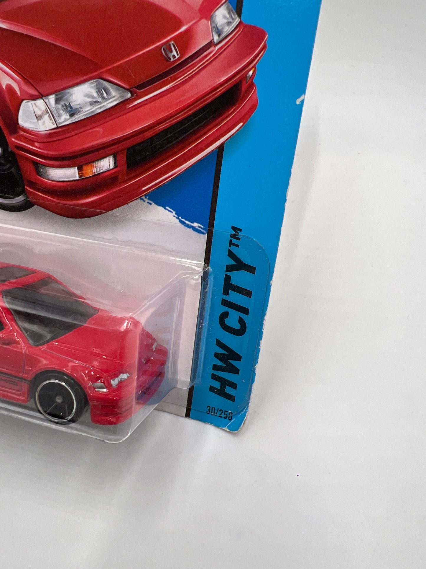 2014 Hot Wheels City #30 1990 Honda Civic EF Red