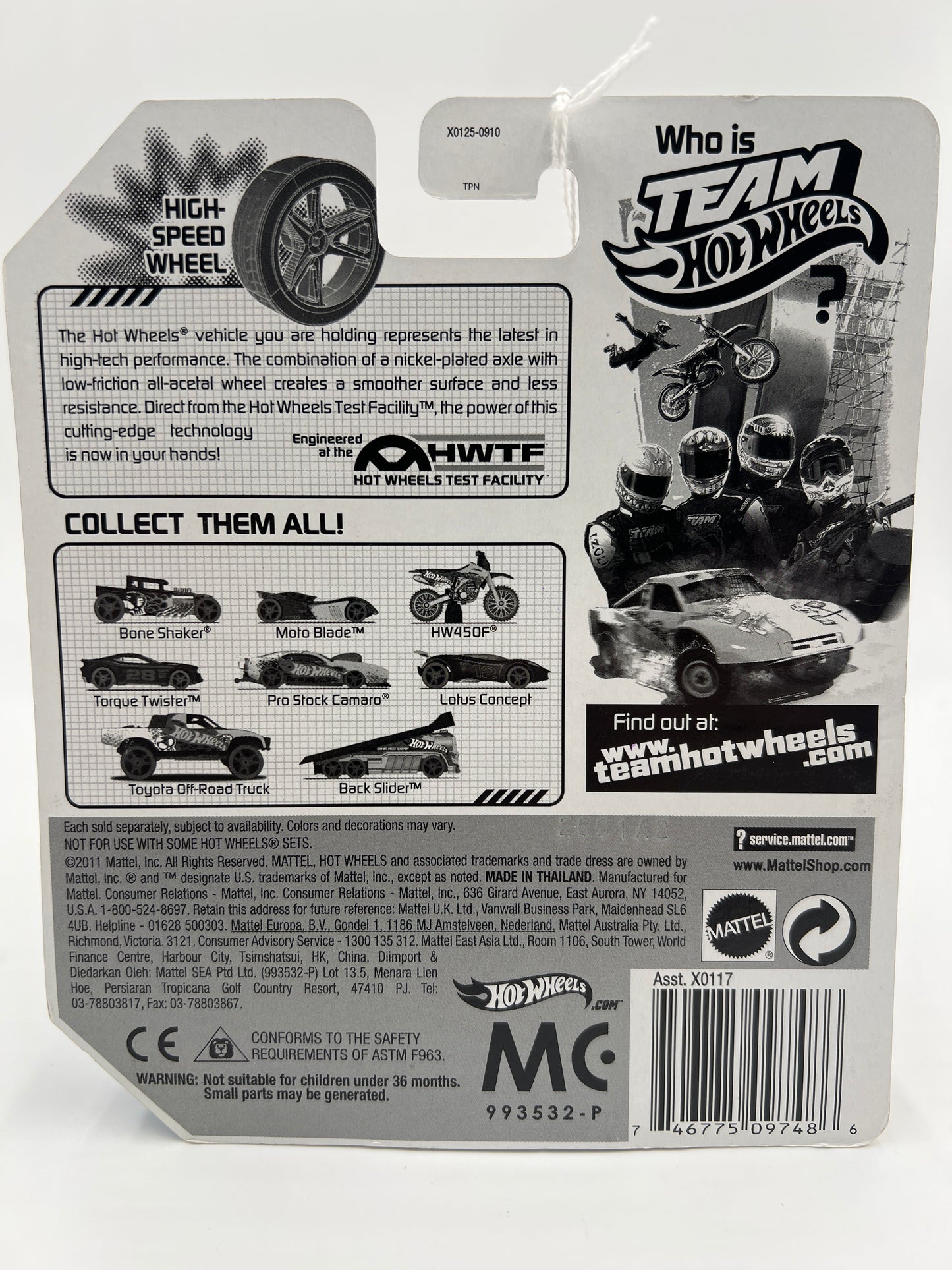 Hot Wheels Team Hot Wheels High-Speed Wheel Pro Stock Camaro SR