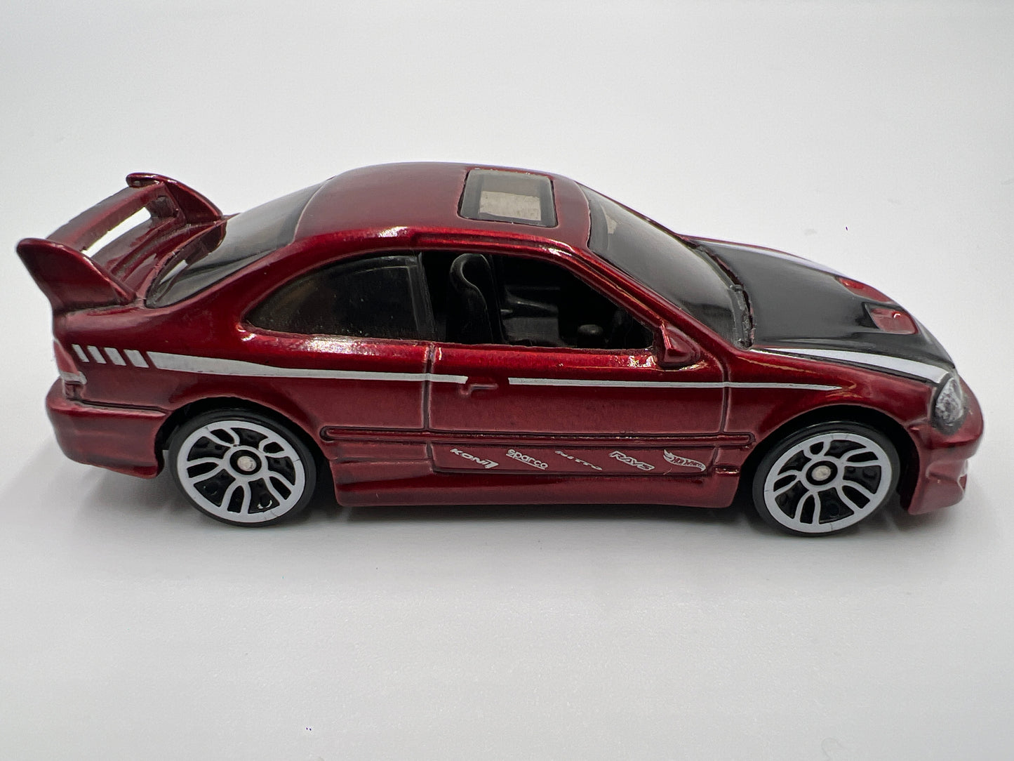 Hot Wheels 2022 Themed Honda Series Honda Civic Si Red Loose