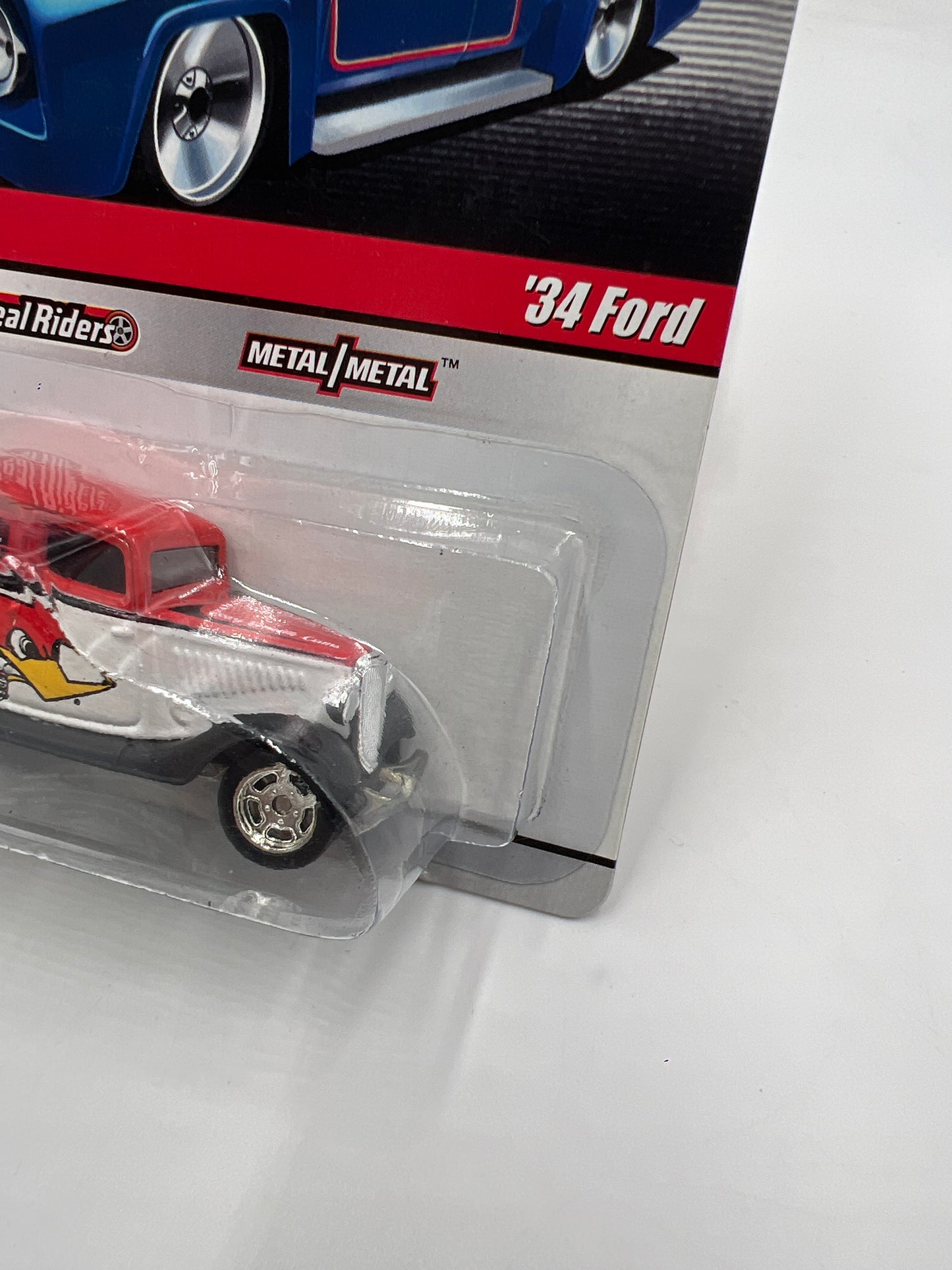 Hot Wheels Premium Delivery Slick Rides #10 34 Ford White/Red Clay Smith 244B