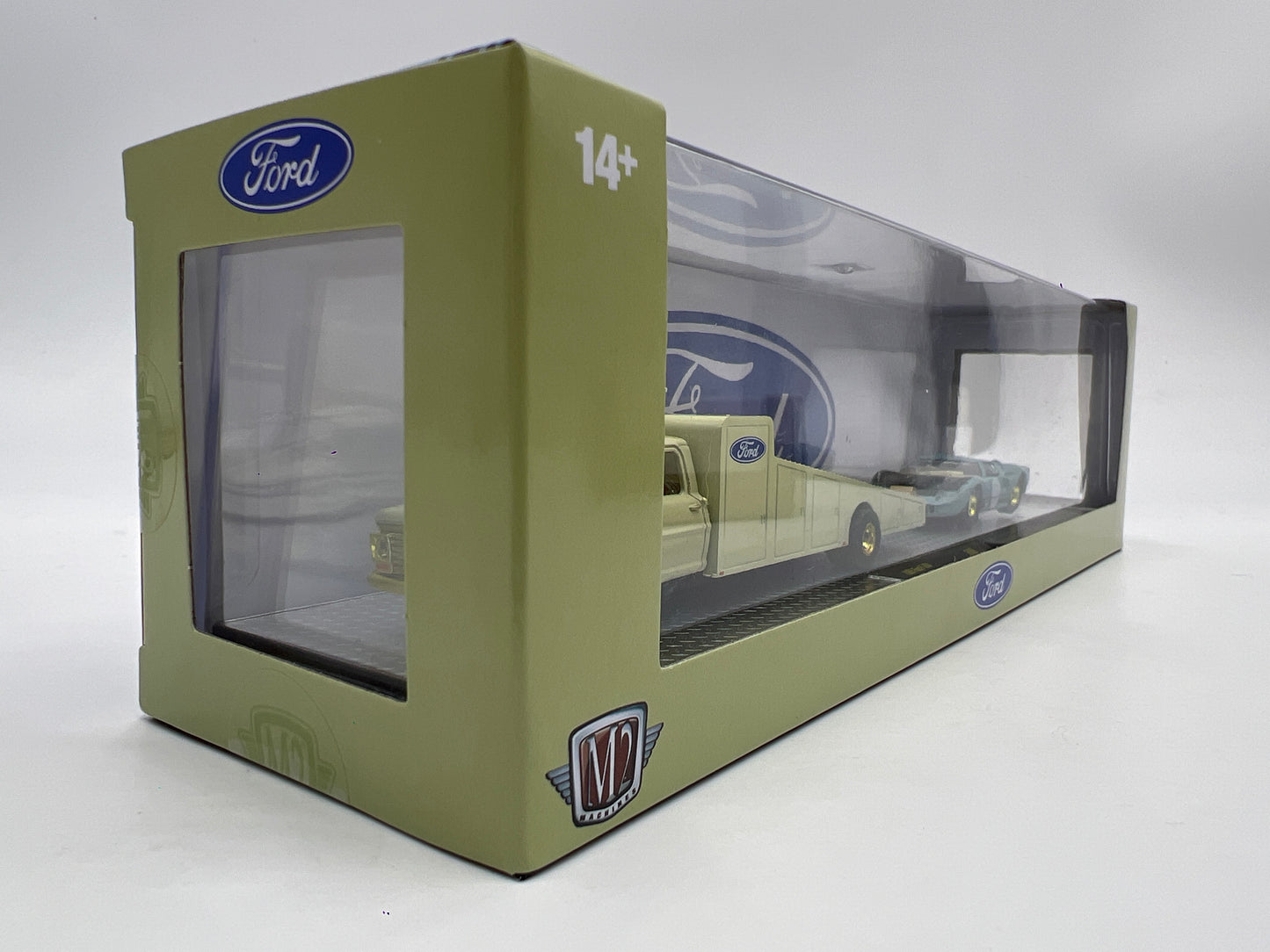 M2 Machines Haulers R89 CHASE 1969 Ford F-350 & 1966 Ford GT40 MK II