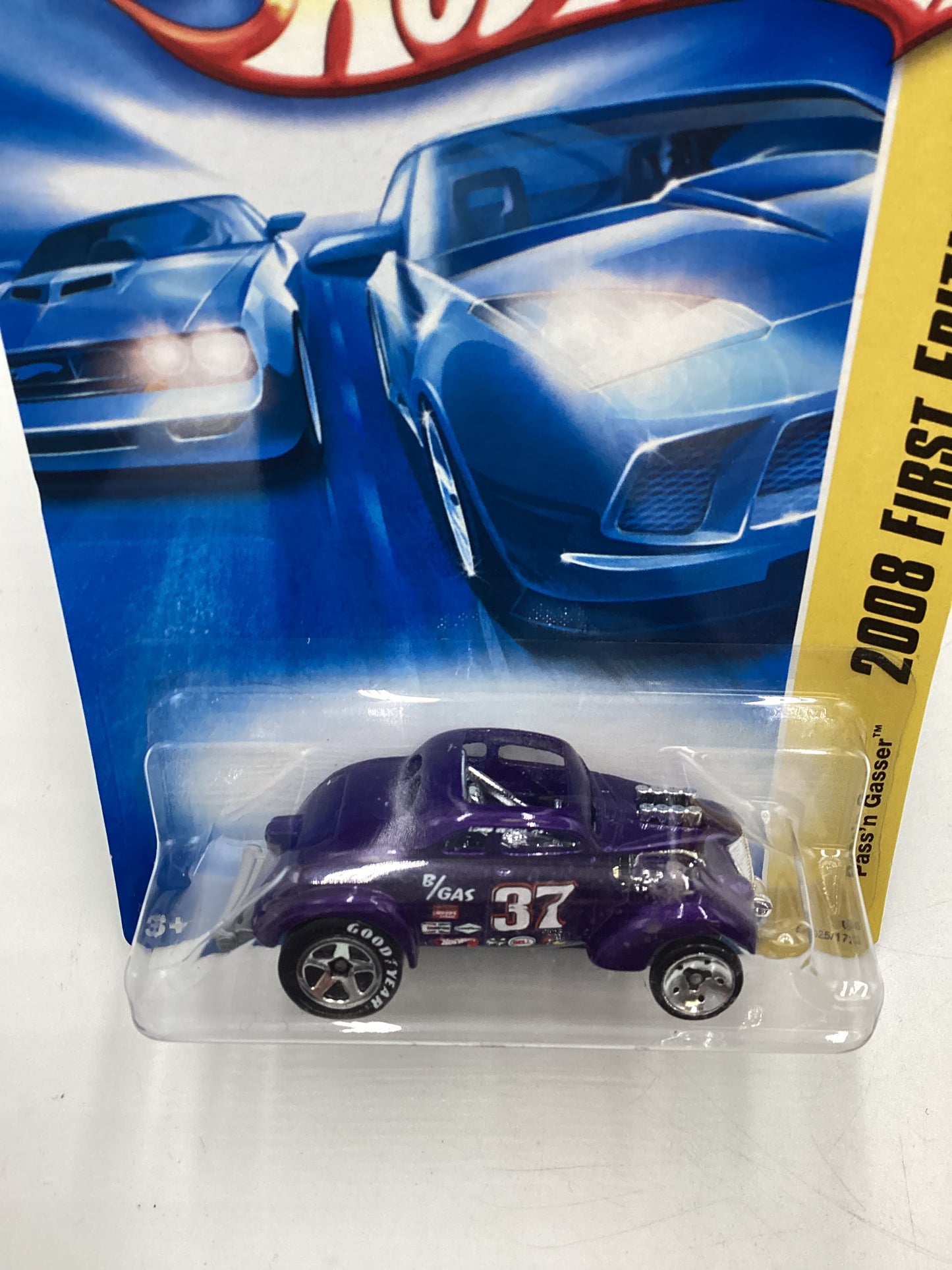 2008 Hot Wheels New Models #25 Pass N Gasser Purple 56E