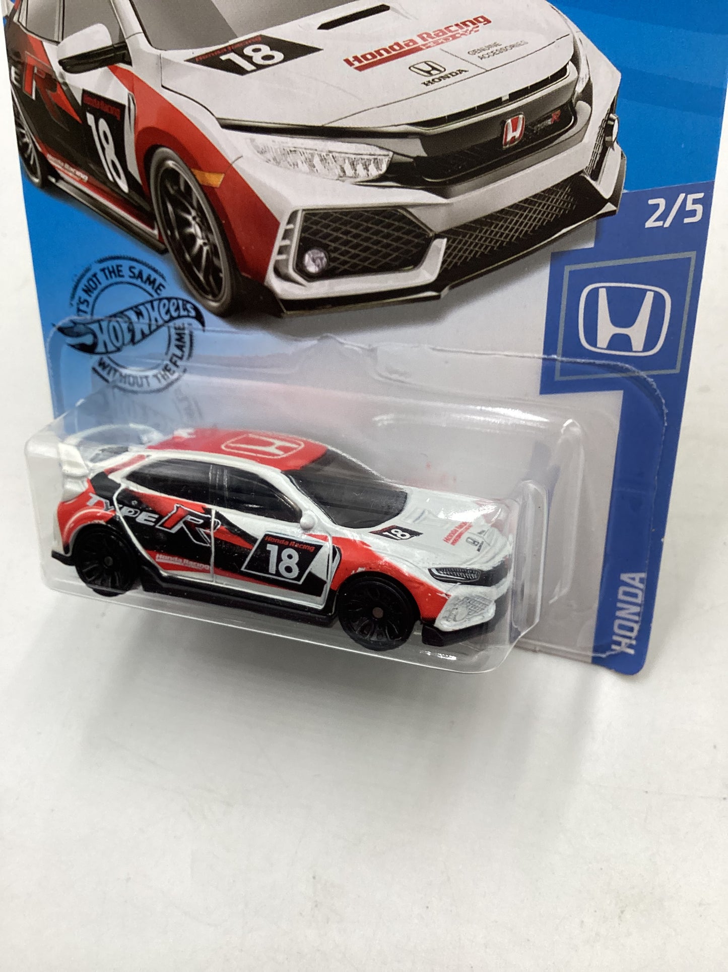 2020 Hot wheels #81 2018 Honda Civic Type R 77C